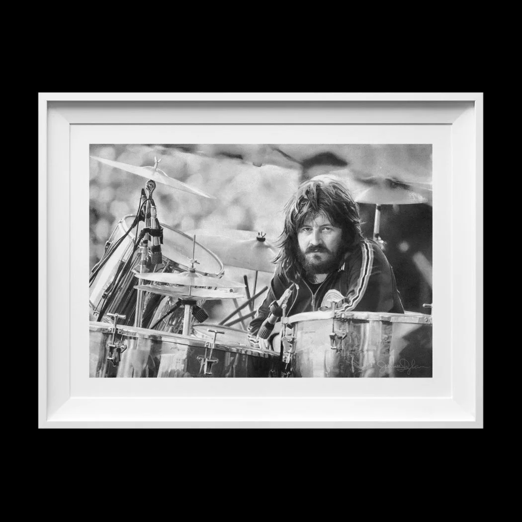 John Bonham Pencil Drawing