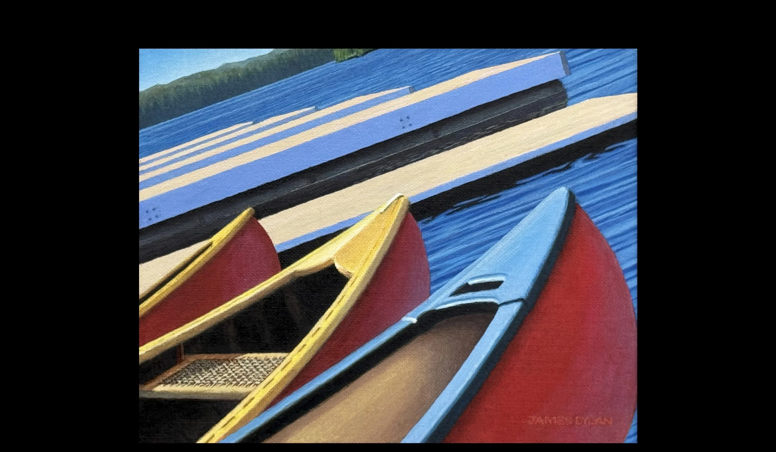 Painting - Canoe Lake