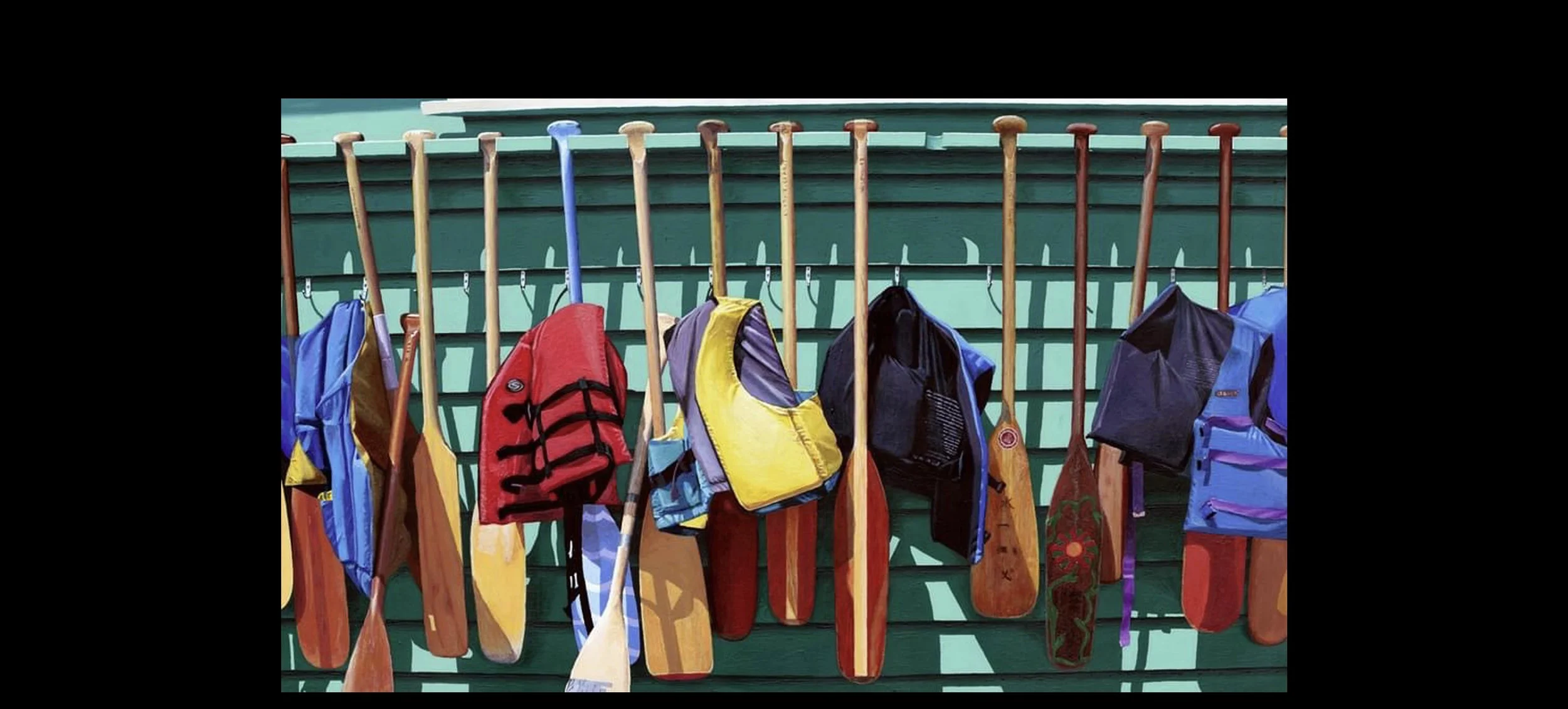 Painting - Paddles