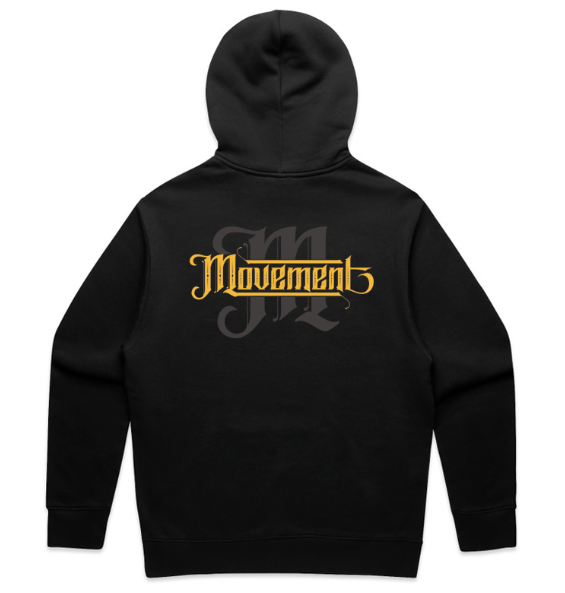 Yellow Print Indomitable Hoodie back.png
