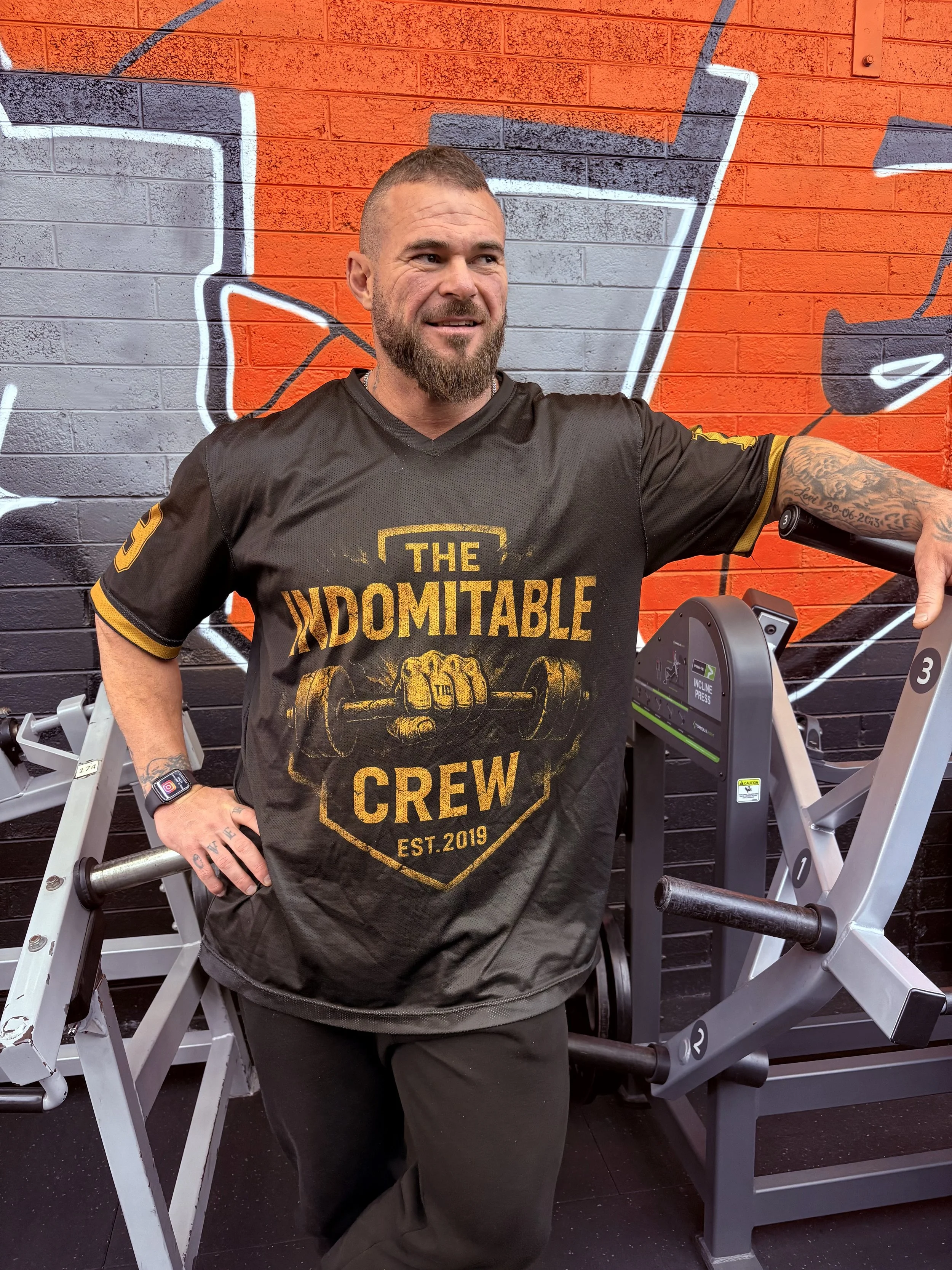 Basketball Jersey - New Indomitable Crew Fist Design