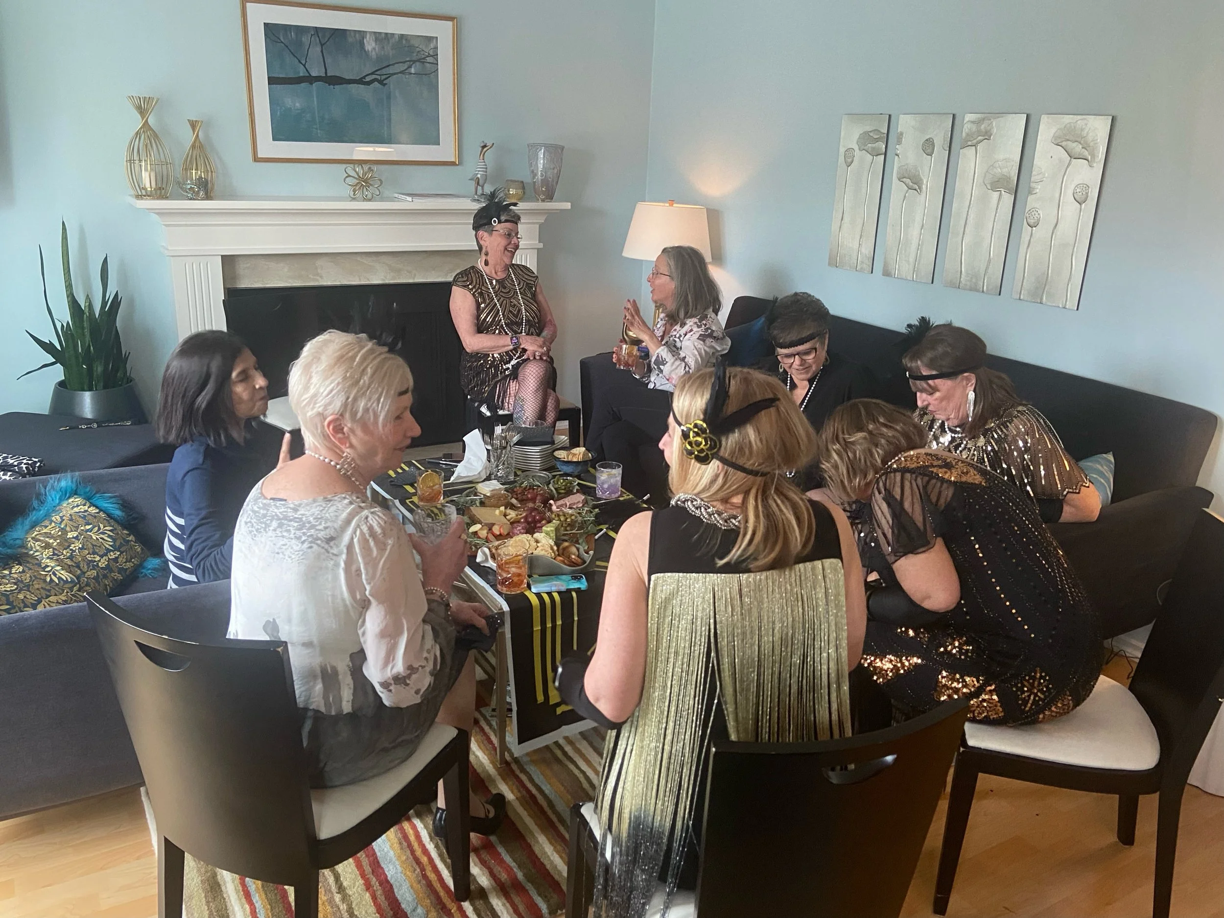 Guests Dressed to Impress: 1920s Theme