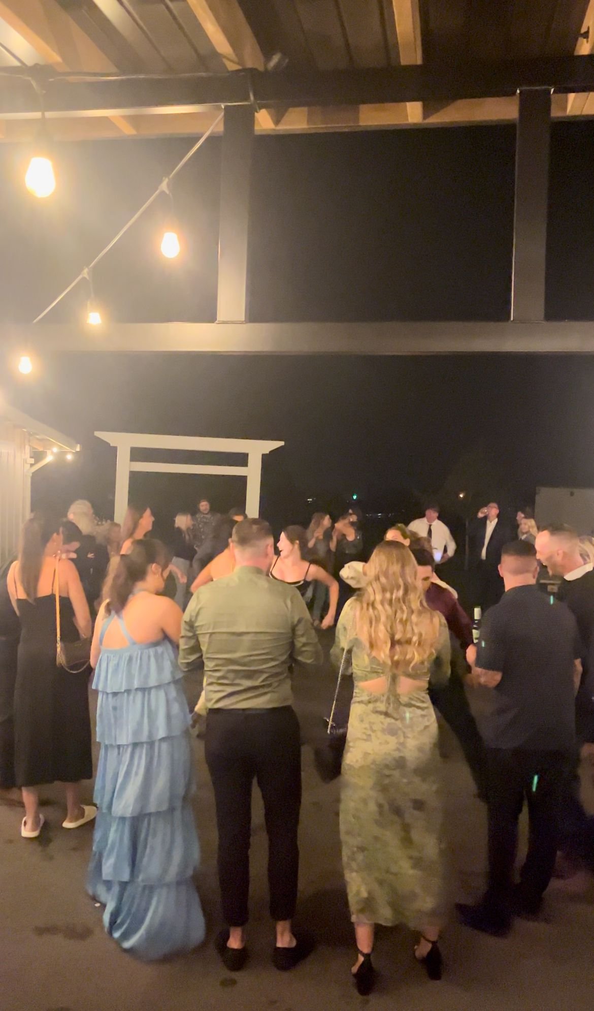 Dancing into the night