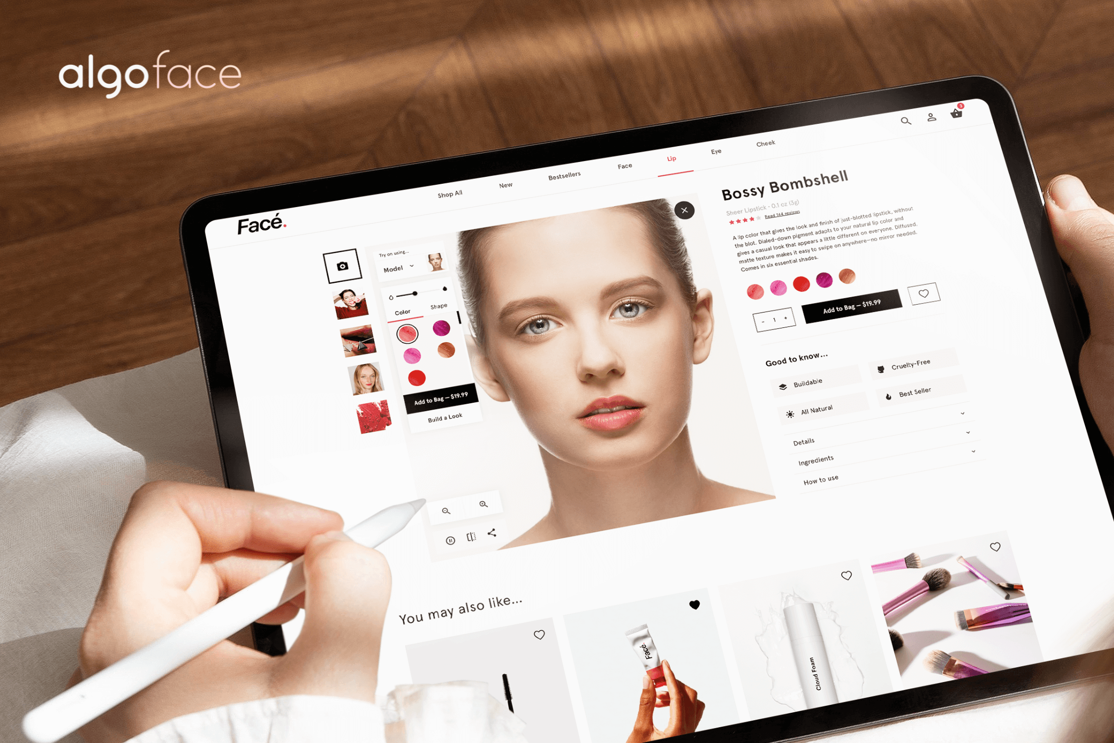 AlgoFace Virtual Try-On
