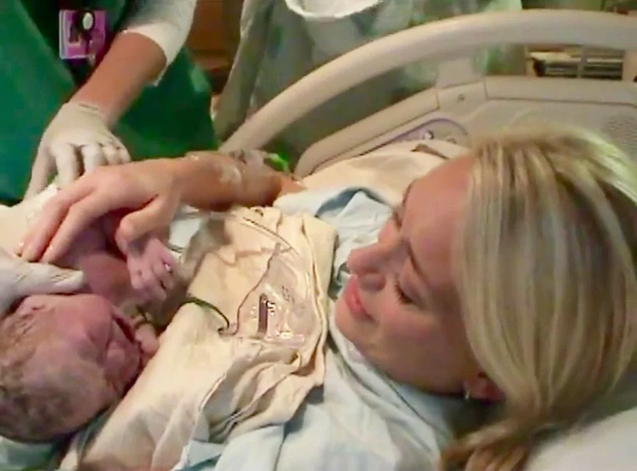 Is she ok?&rdquo; I heard my husband ask the nurses. My stomach dropped and worry immediately started to overtake the overwhelming joy I felt. 

Just moments  before, everything felt perfect. I remember feeling so relieved and happy when they placed 