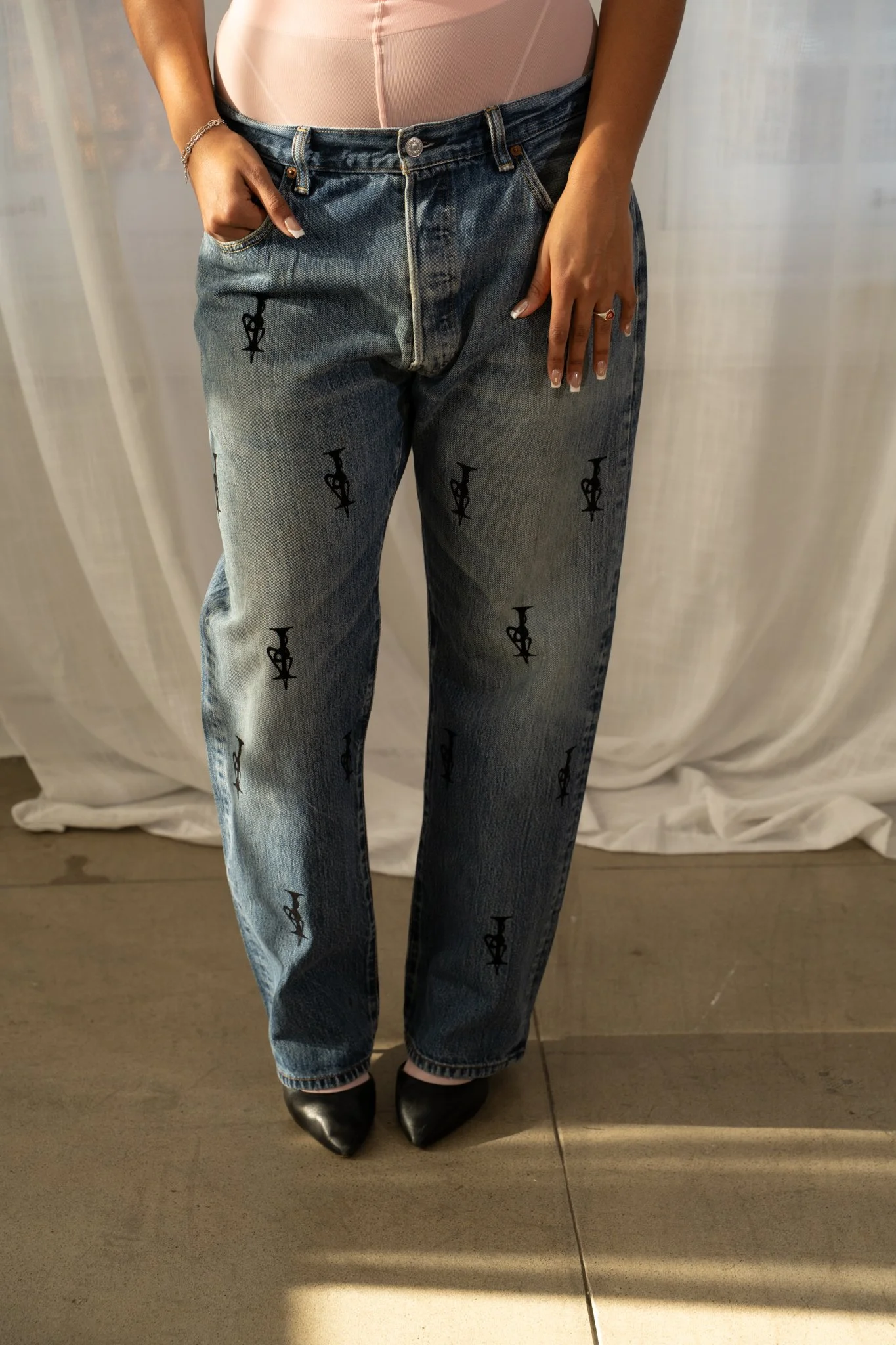Pepper Five Pocket Jeans