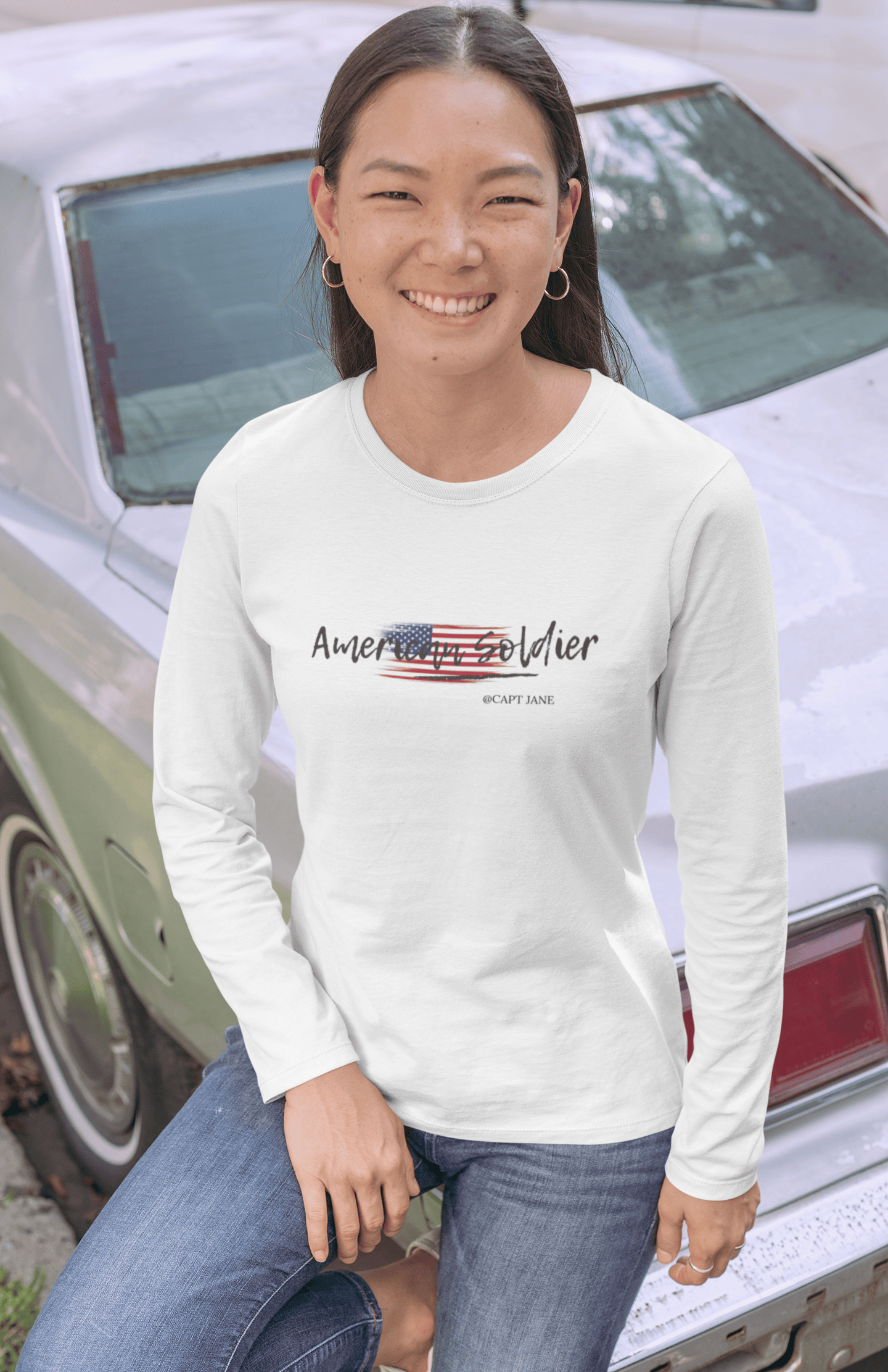 long-sleeve-tee-mockup-featuring-a-woman-sitting-on-an-old-car-29070.png