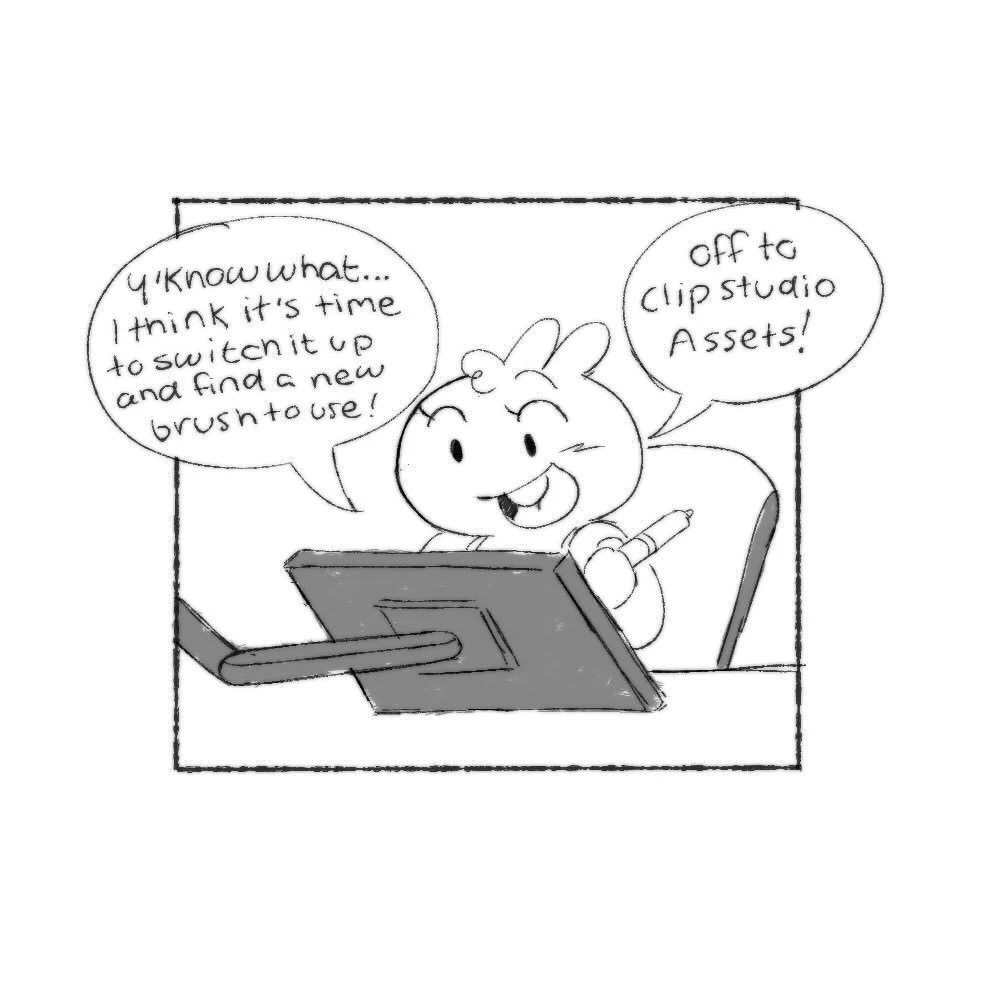 I feel very&hellip;silly now. I&rsquo;m not the only one right?? I&rsquo;ve just been using this program and I&rsquo;ve never actually absorbed what I was looking at until now 😭
.
.
#art #comic #clipstudiopaint