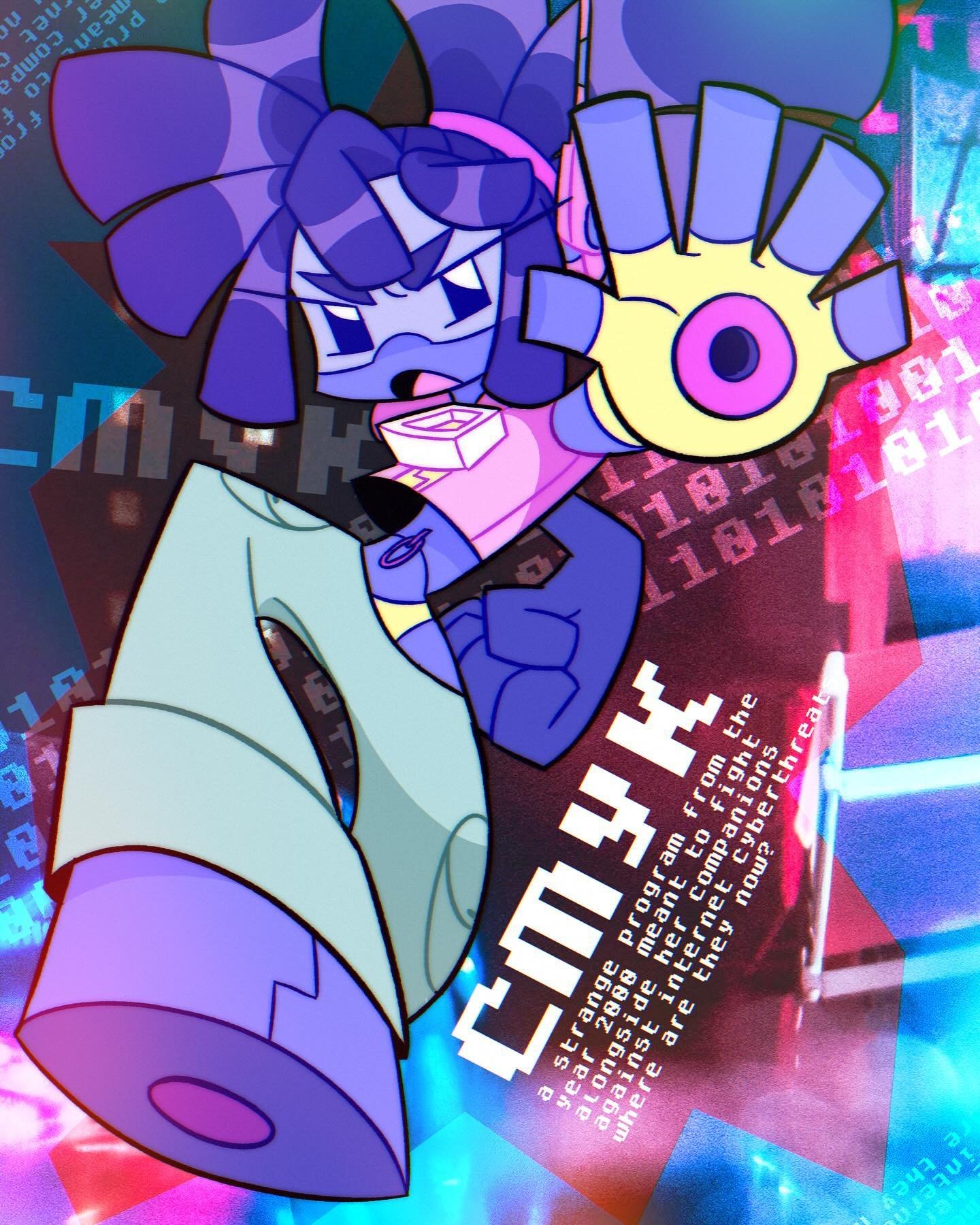 CMYK breaking out!!! I redesigned her a bit here and gave her some more EDGE!! What do you think?
.
#art #illustration #drawing #originalcharacter