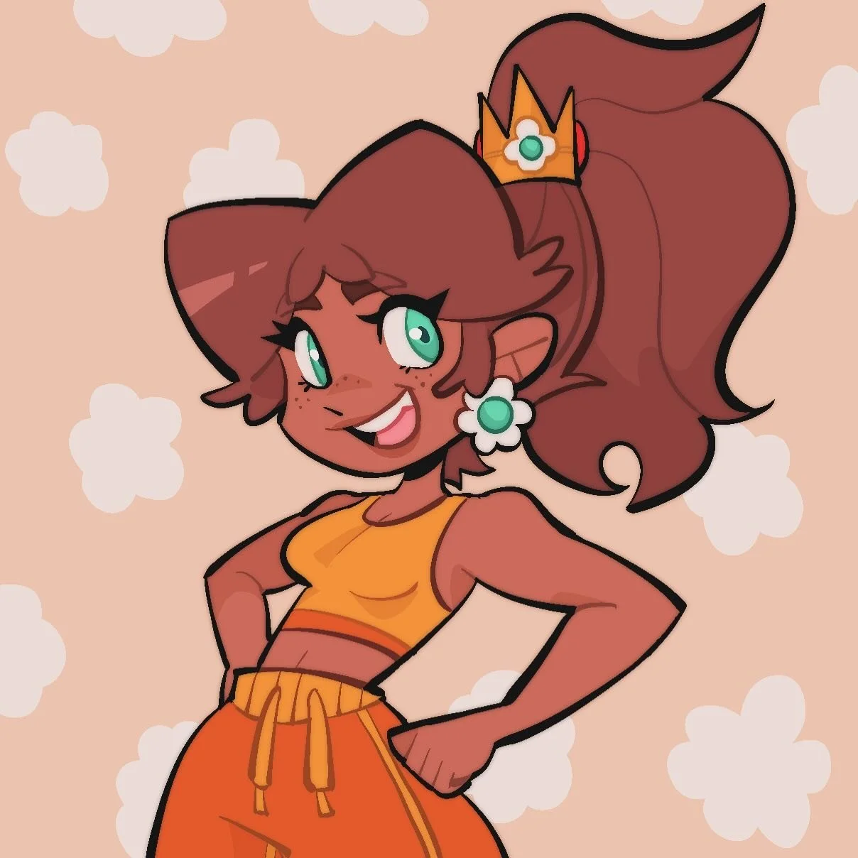 I finally drew Daisy 🌼!!
She&rsquo;s super cute to me and I just wanted to see if I could do her justice! I think I may have hehehe!
#art #mario #nintendo #daisy #princesspeach