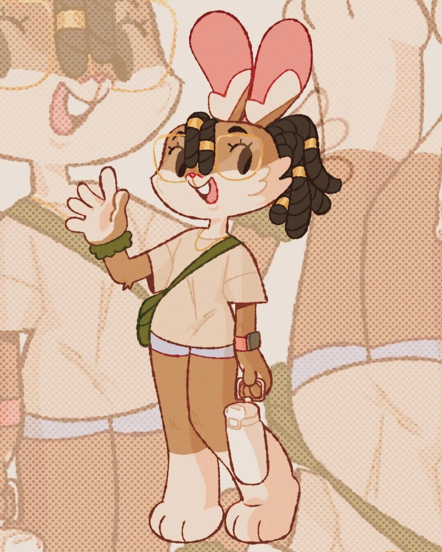 It&rsquo;s me!
I&rsquo;ll be drawing a lot more now so please stay tuned! Thank you for following me :) 
#furry #art #illustration #drawing #cute