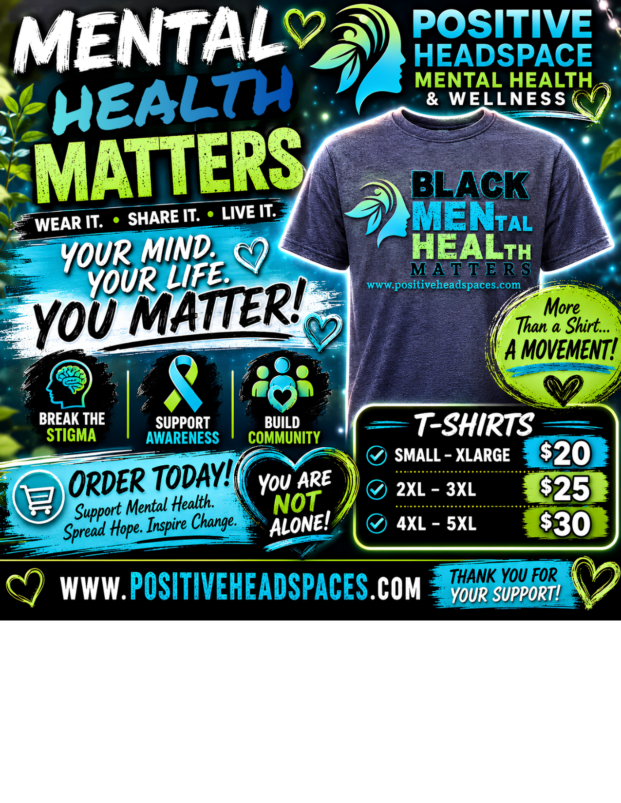 MENtal HEALth Matters T-shirt