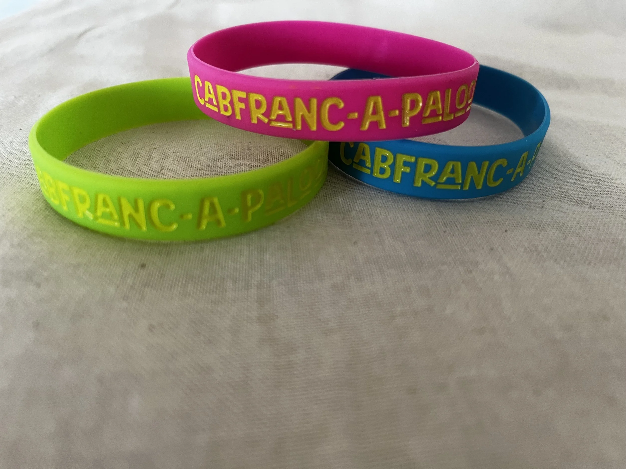 CabFranc-A-Palooza Wristbands