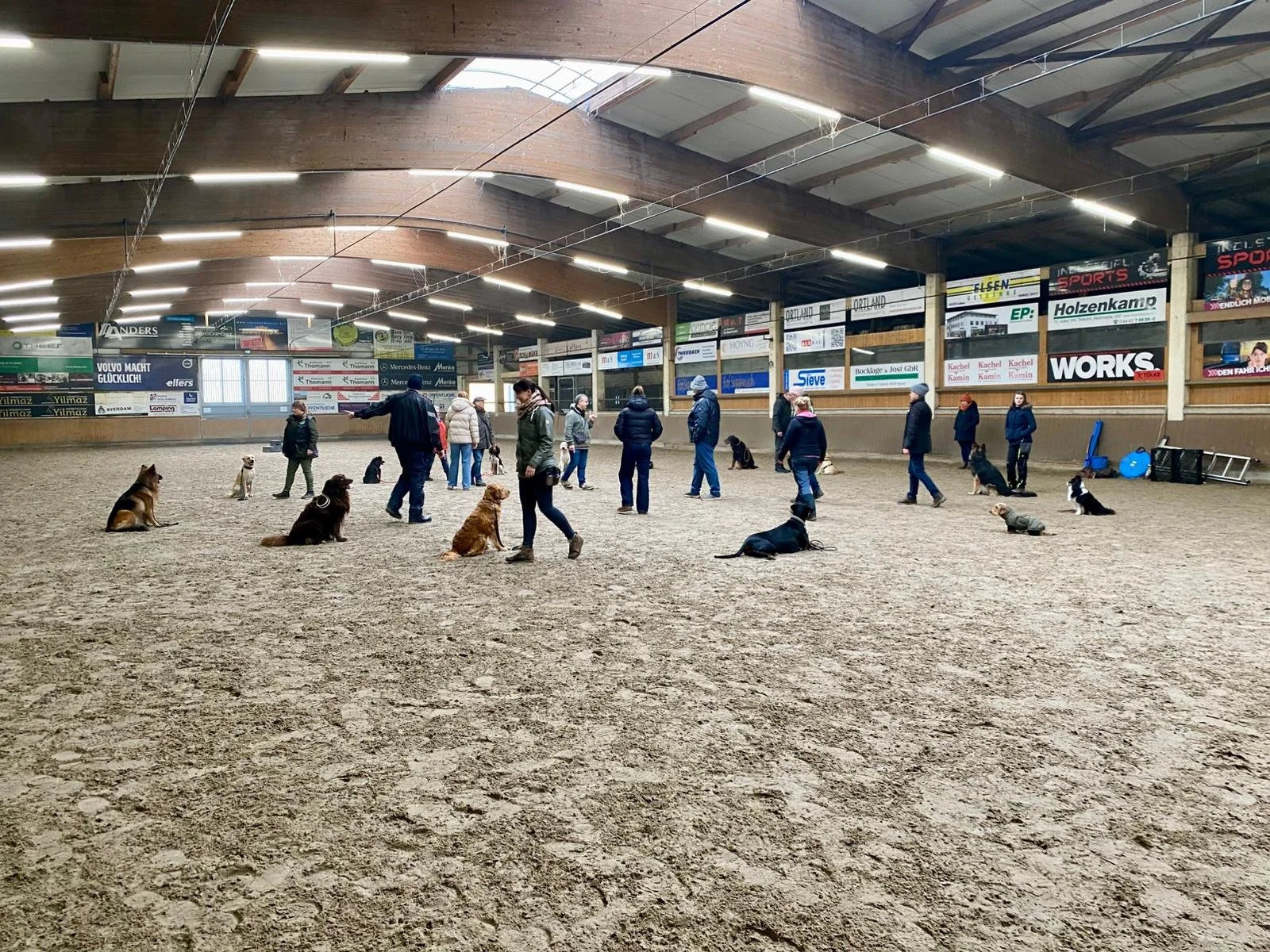 Training in Reithalle am 07.02.2026