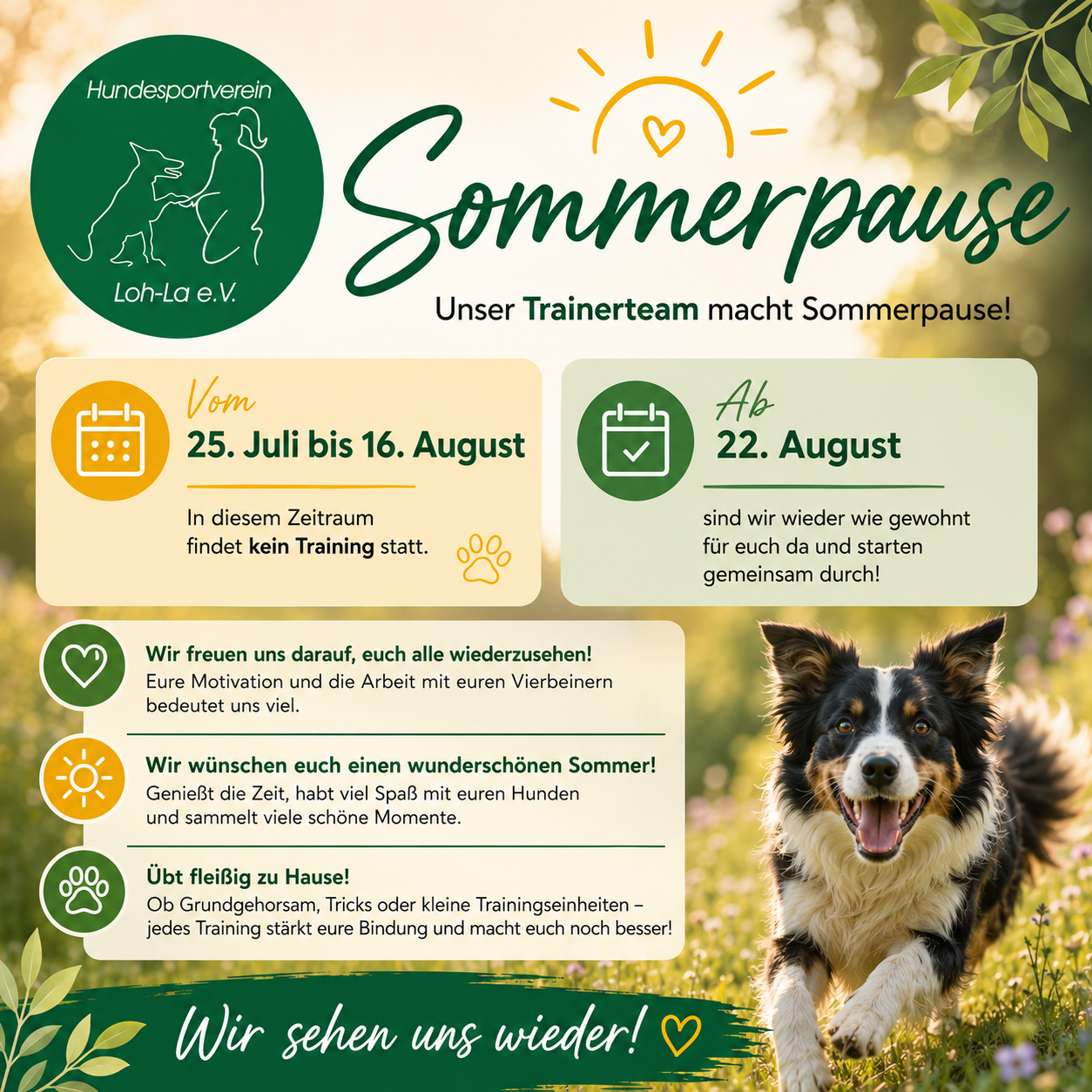 Sommerpause