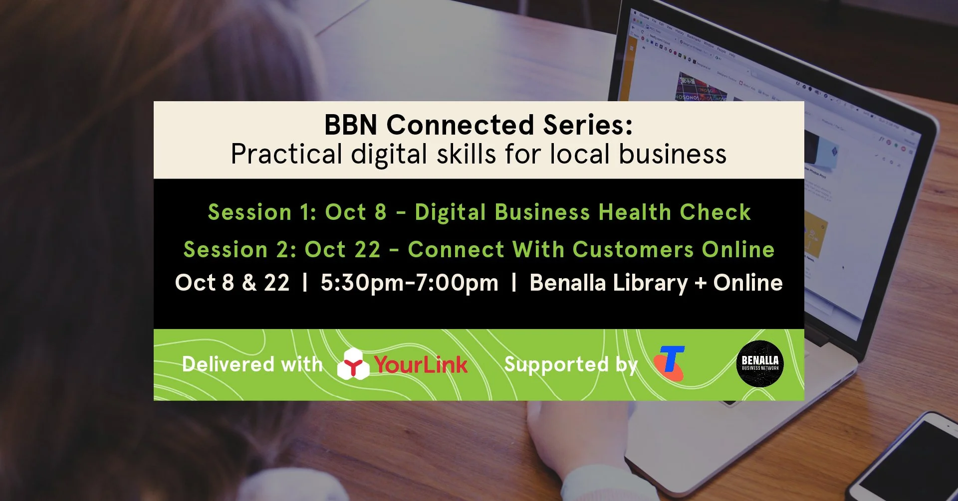 BBN Connected Series: Practical digital workshops for Benalla businesses