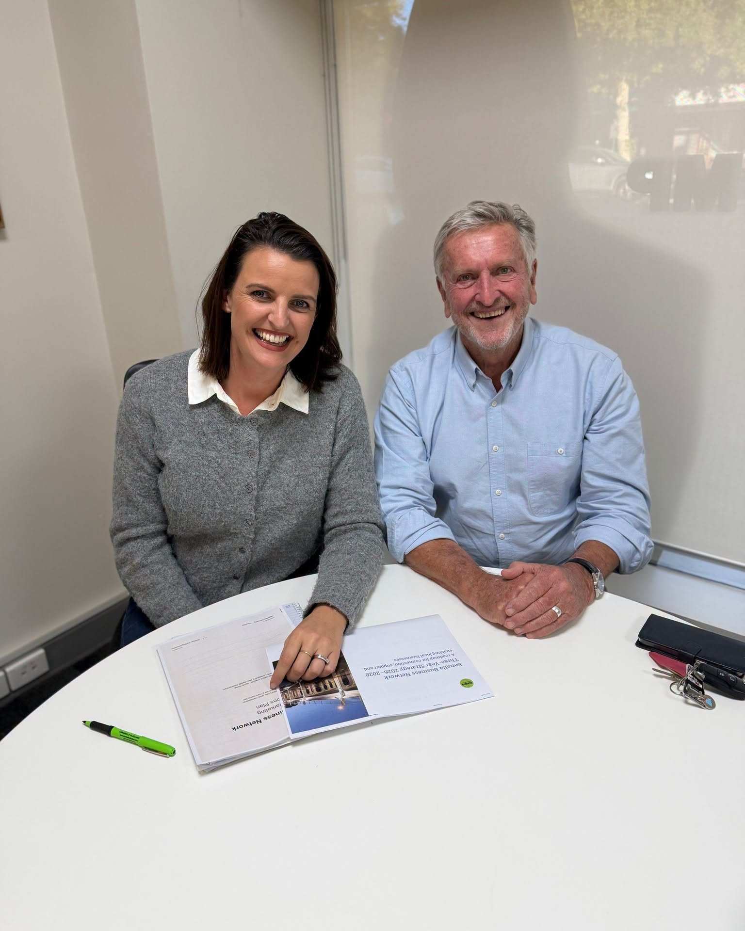 Local MP hears BBN's vision for the future