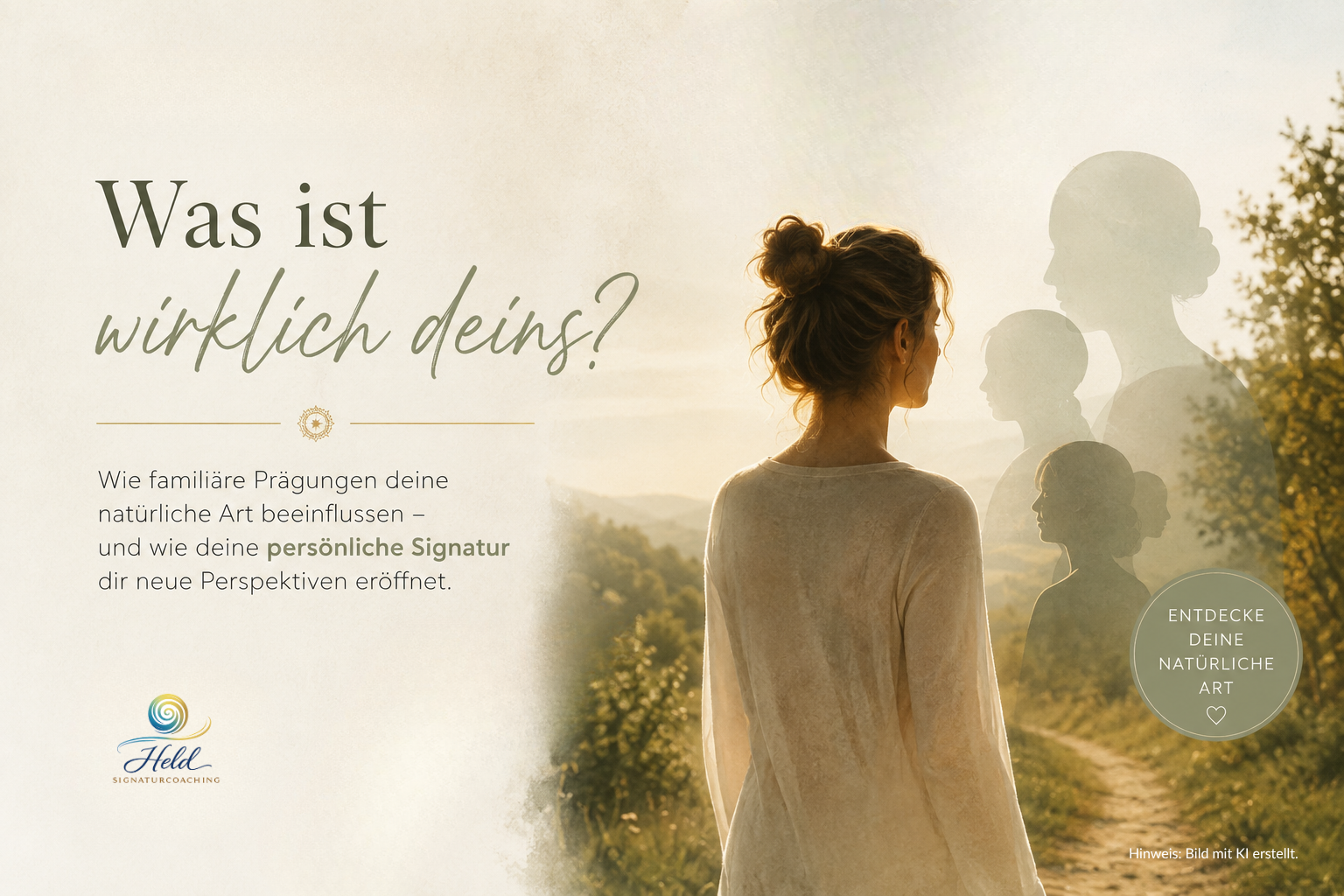 Was ist wirklich deins? Wie familiäre Prägungen deine natürliche Art beeinflussen können