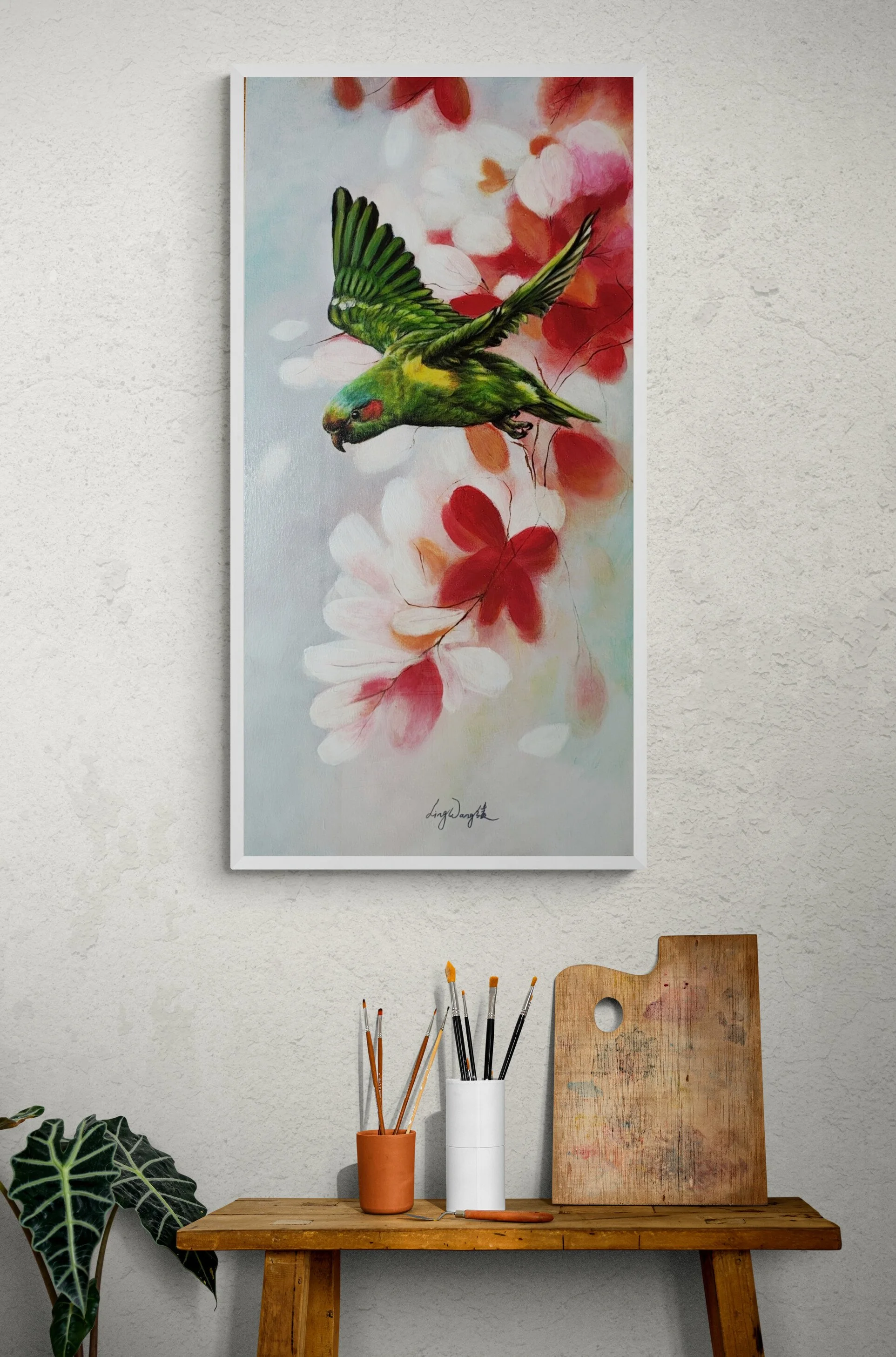 Among Falling Blossoms Wall.jpg