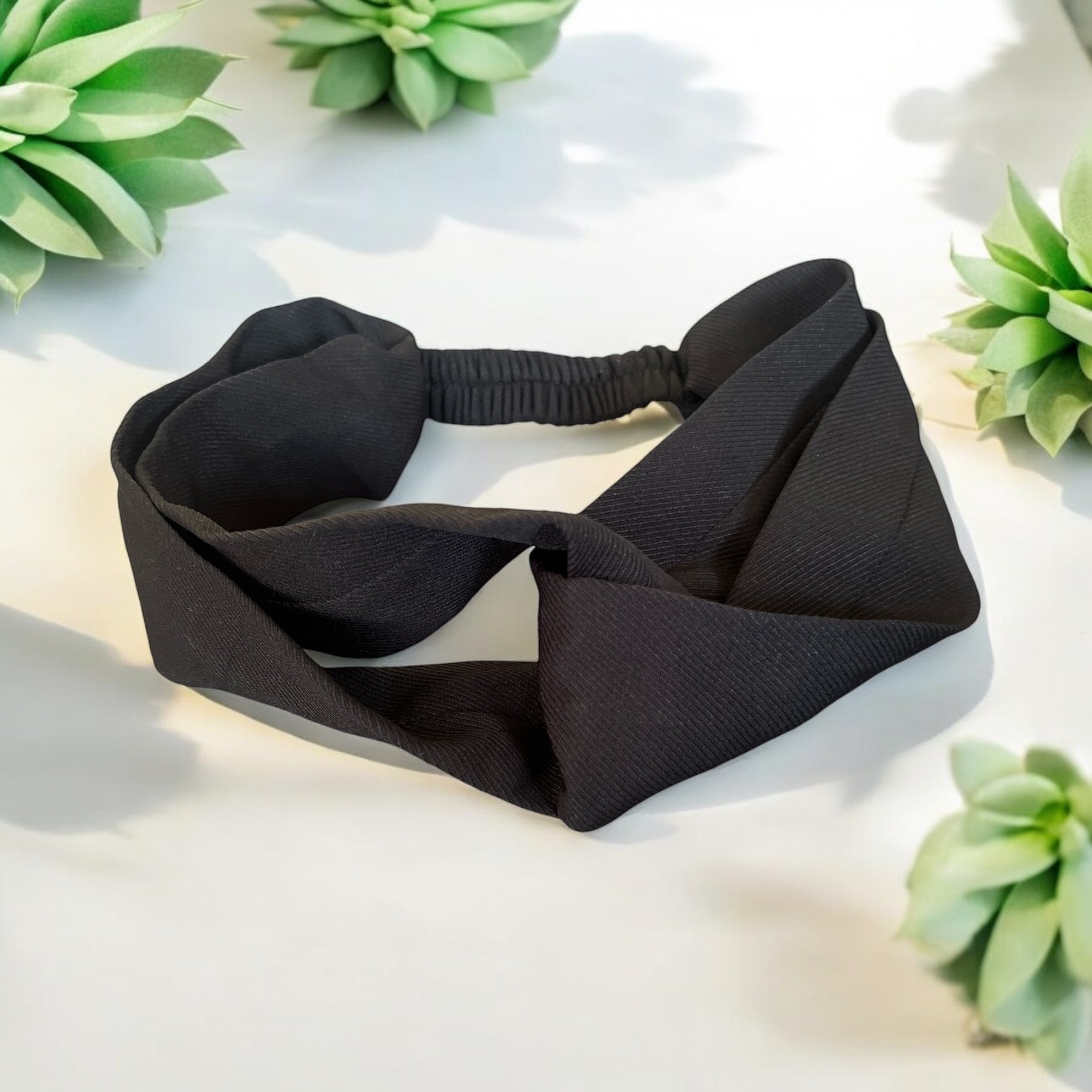 Bandeau OJUKOKO – Tissu Coton à Nœud ou Twist