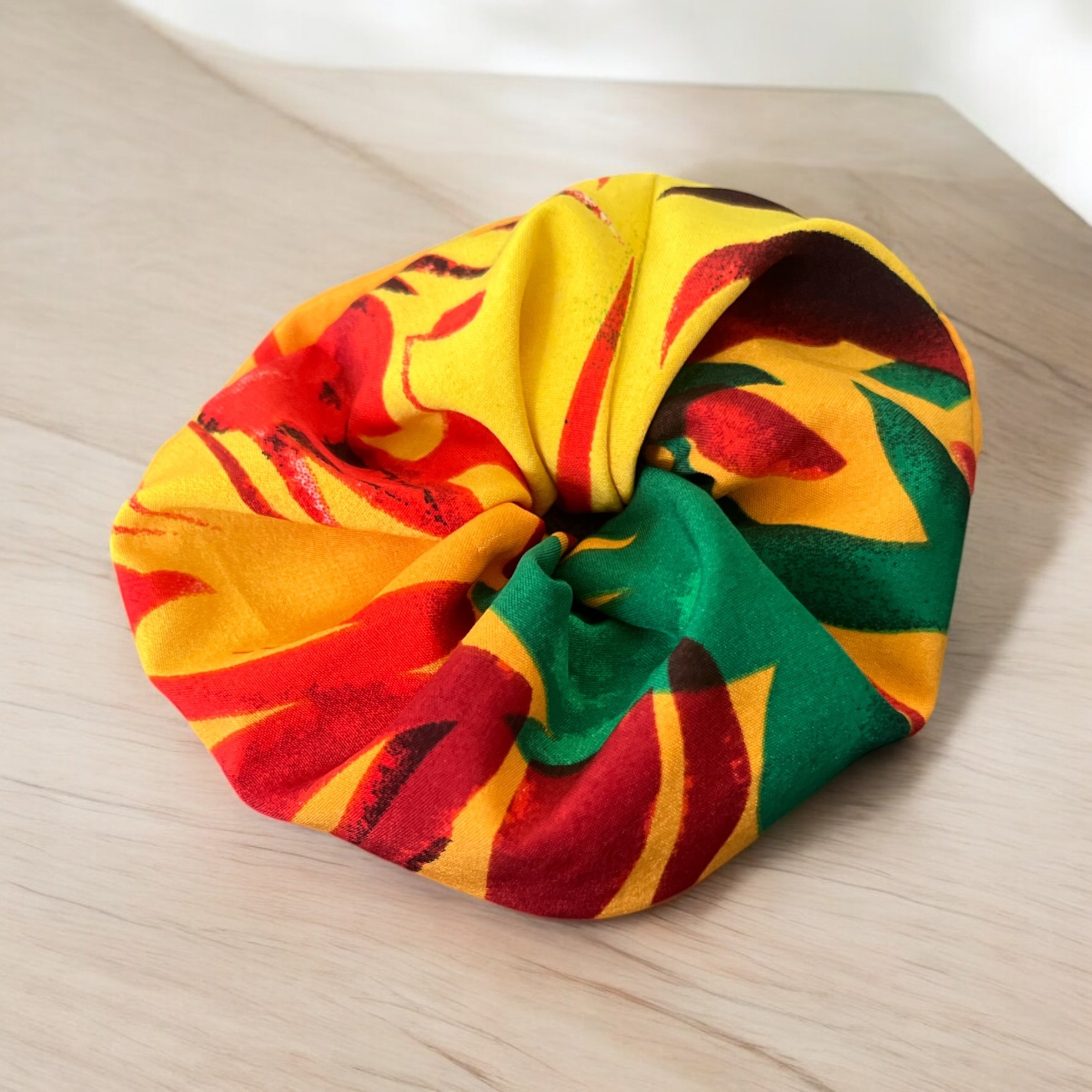Chouchou YEMOJA en tissu coton – Édition artisanale