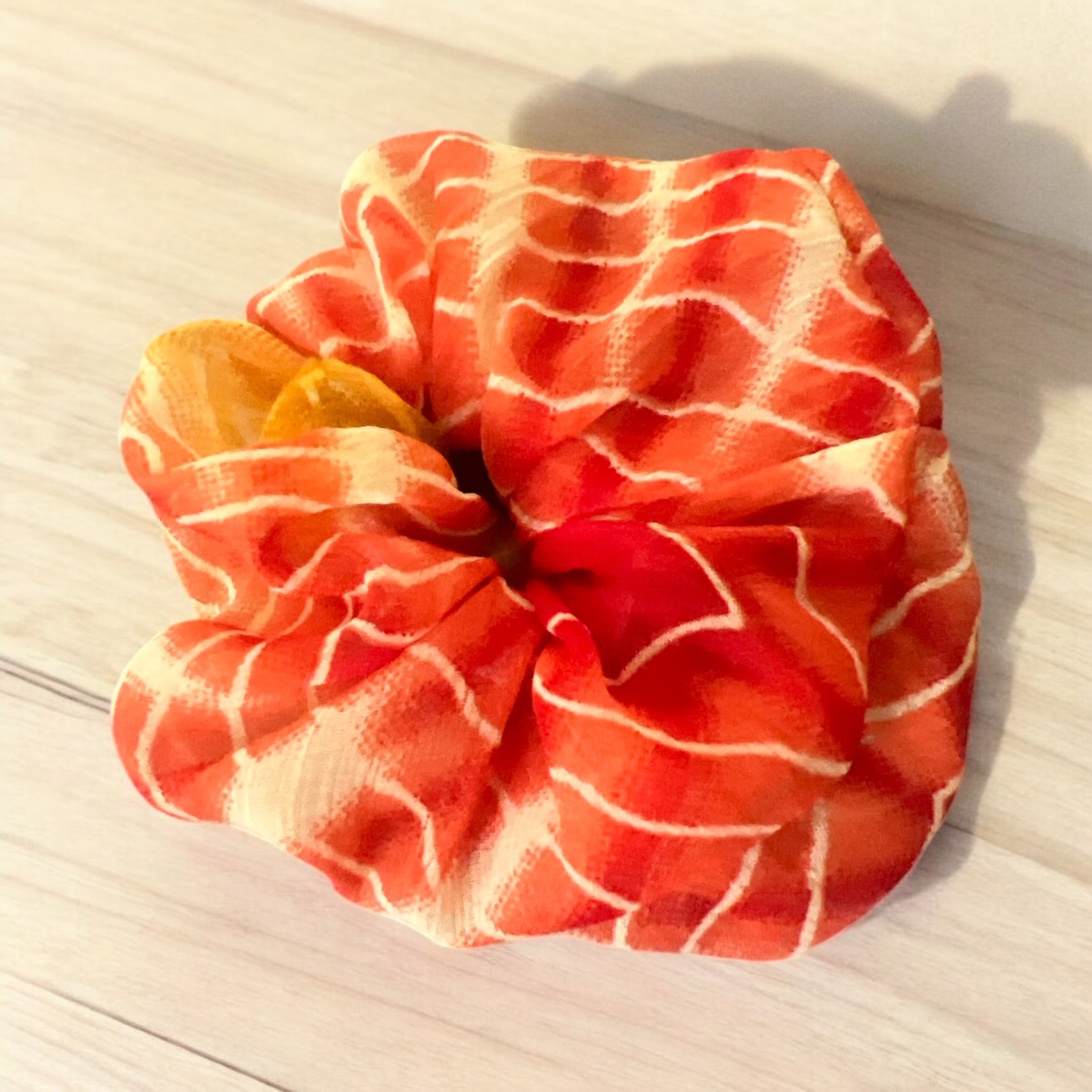 Mini Chouchou SUNNY en tissu coton – Édition artisanale