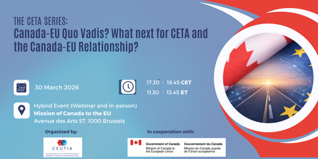 Canada-EU Quo Vadis?: What Next for CETA and the Canada-EU Relationship