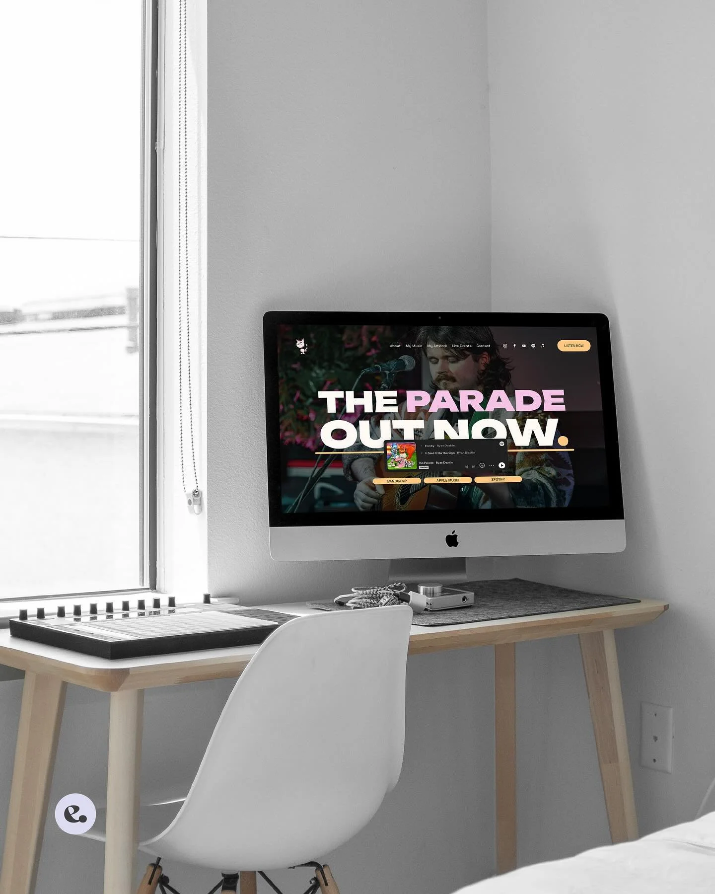 🎸 Just launched a bold, colourful and totally unique new website for a folk musician with some big gigs coming up!
From embedded music and an interactive gig map, to countdowns and ticket links, this one’s designed to look great and work hard