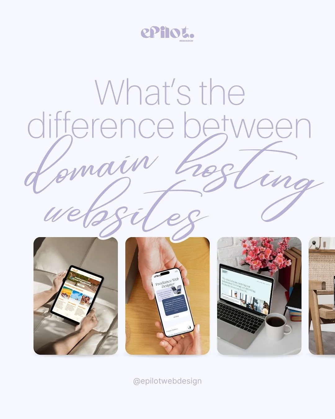 📍 Domain vs Hosting vs Website – What’s the difference?
If you’re planning a new website (or just wondering what all the jargon means), here’s a quick breakdown:
✅ Your domain is your web address
✅ Hosting is where your we