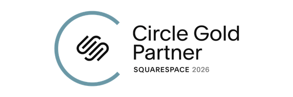 Squarespace Circle Gold Partner logo 2026