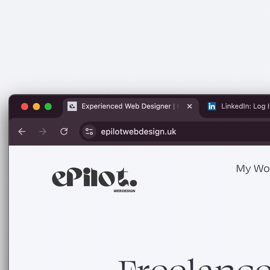 Hey Come Back Browser Tab code.gif