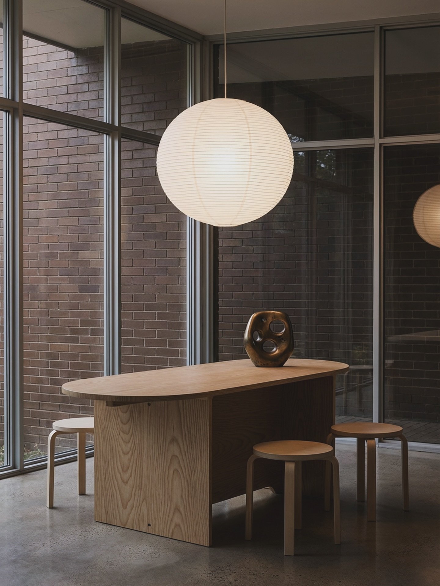 OH - A solid ash dining table designed for homes of all sizes, built to be handed down to your grandchildren. #furnituredesign #interiors #midcenturydesign #joinery