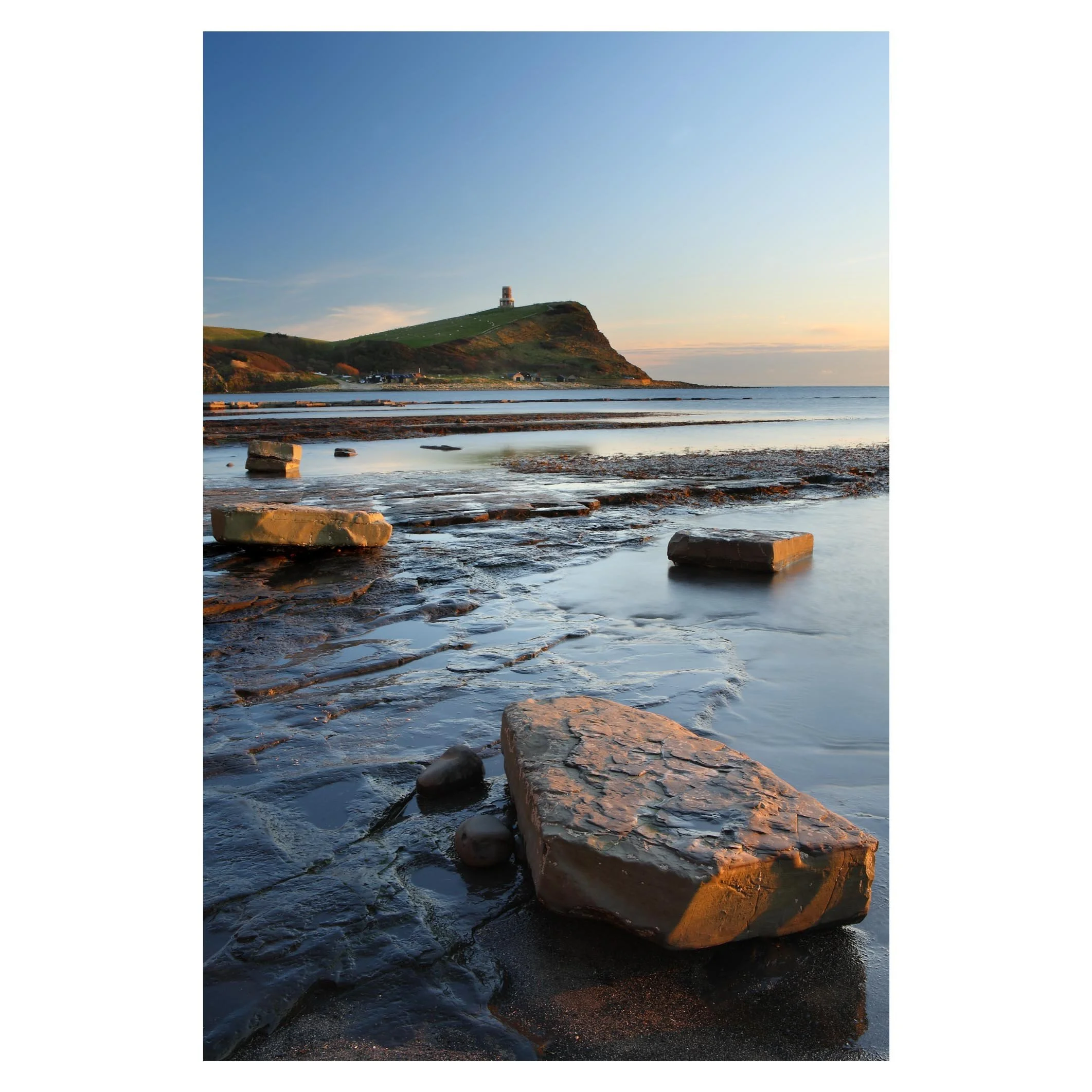 Perfectly aligned at Kimmeridge, Dorset