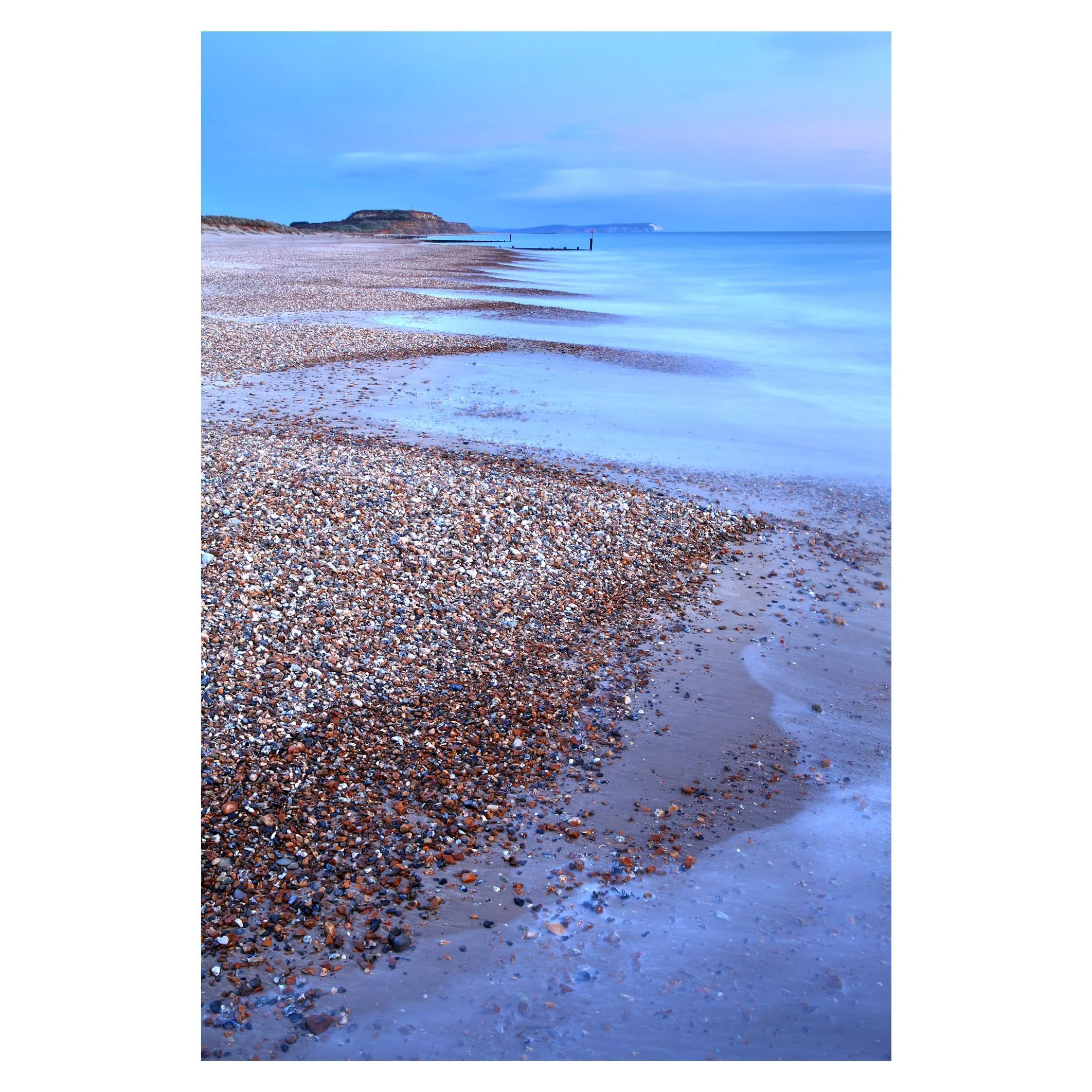 Blue hour, Hengistbury Head
