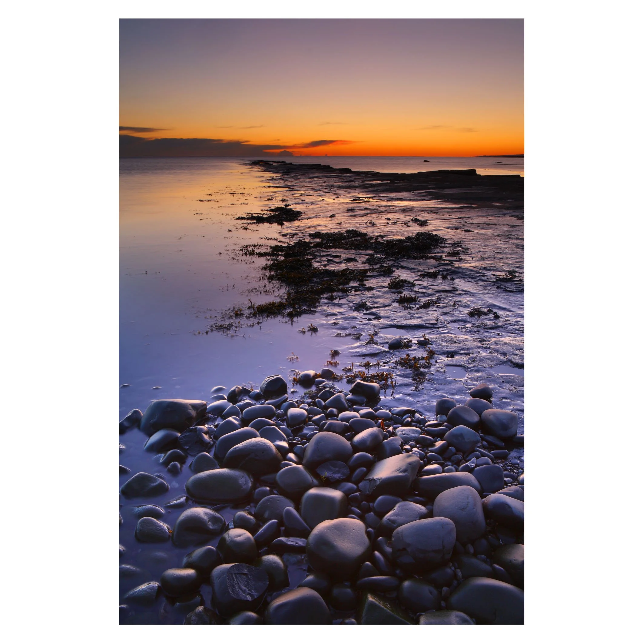 Kimmeridge Bay afterglow