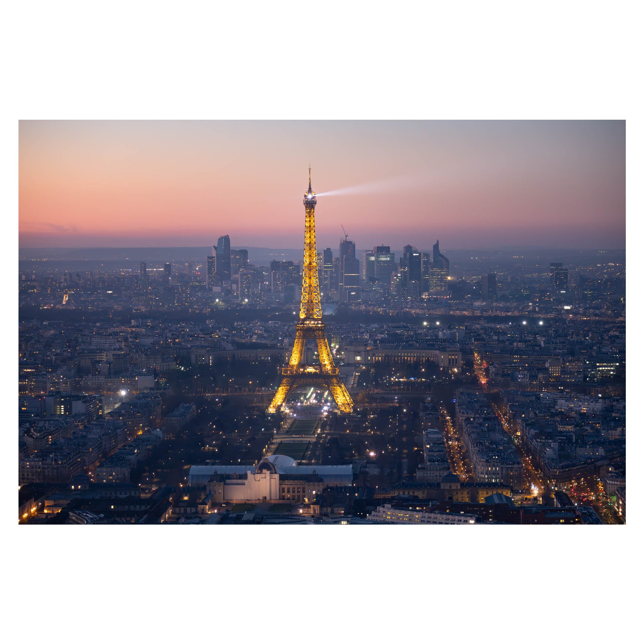 Eiffel Tower from Montparnasse Tower, Paris