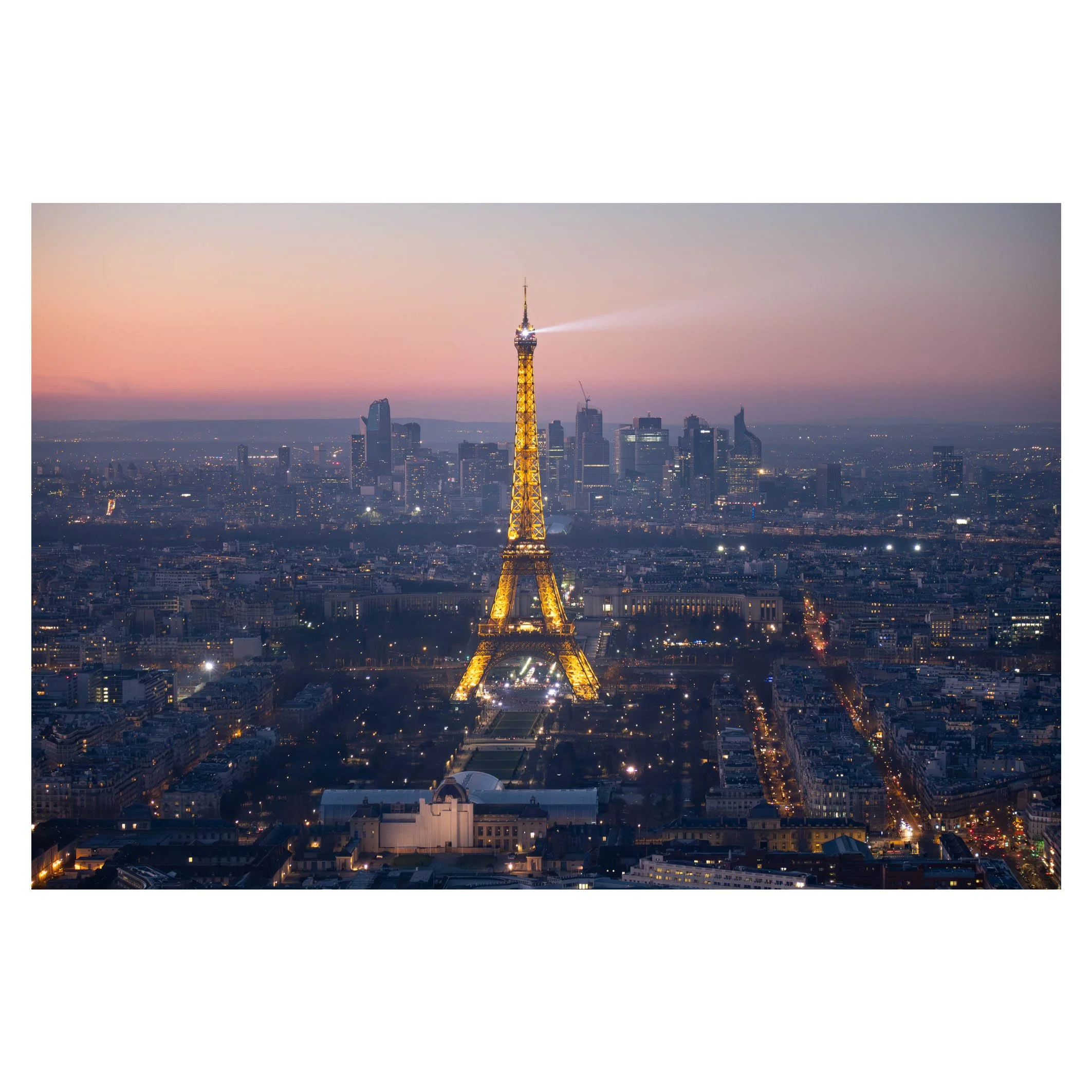 Eiffel Tower from Montparnasse Tower, Paris
