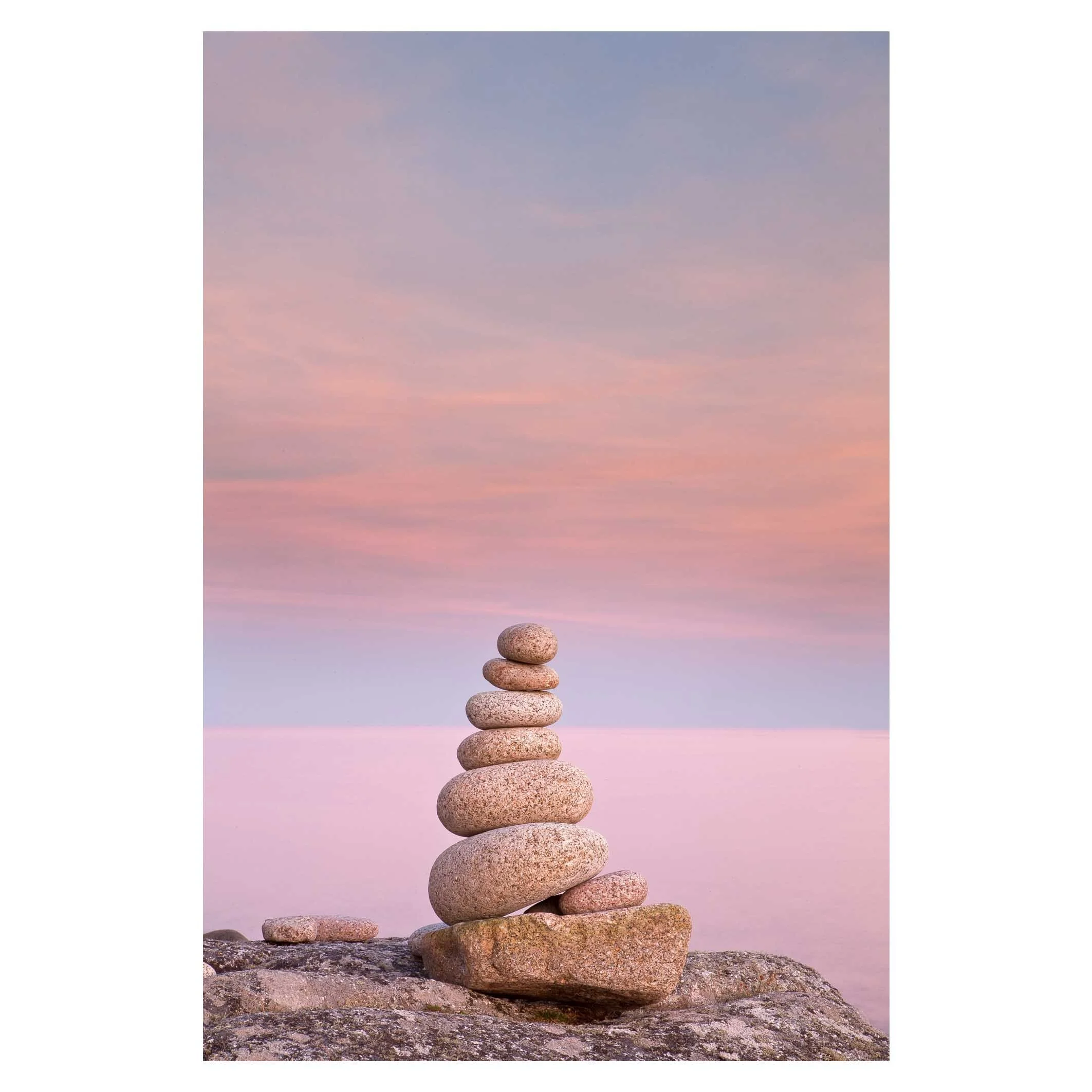 Pebble stack, St Agnes, Isles of Scilly