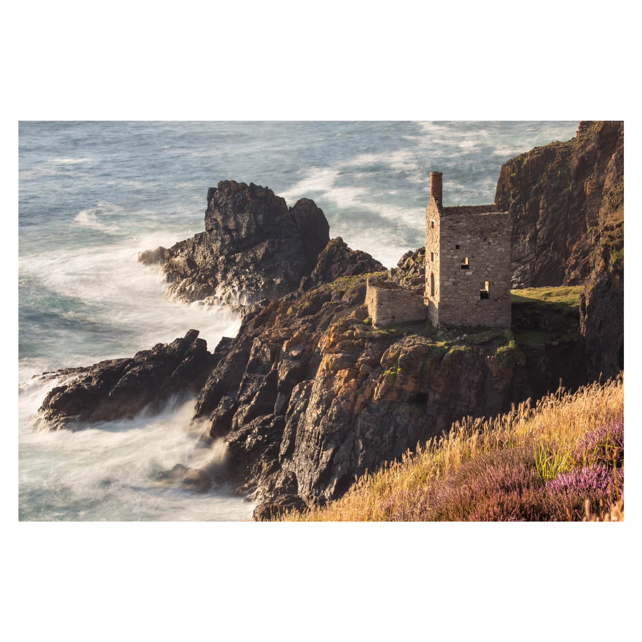 Crown mines evening light, Botallack, Cornwall