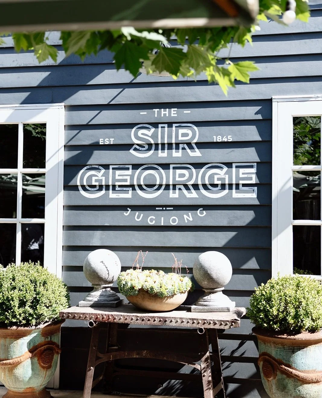 Summer didn&rsquo;t exactly roll in toasty today! ⁠
⁠
We're open from 4:30pm Mondays, join us for a cold crisp brew, ☀️🍻 and if cooking feels like a chore, let us spoil you with a proper pub feast.🍽️⁠
⁠
⁠〰️⁠
⁠
#TheSirGeorge #TheSirGeorgeJugiong⁠