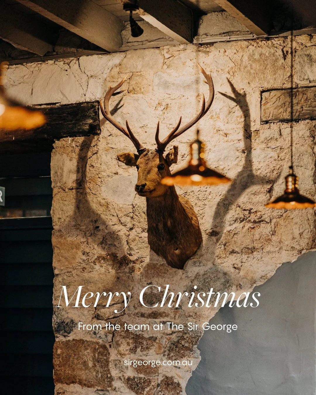 The team at The Sir George wishes you all a very Merry Christmas, we will reopen on Saturday 27th December at 10am. 🖤🎅🏼⁠
⁠
#MerryChristmas