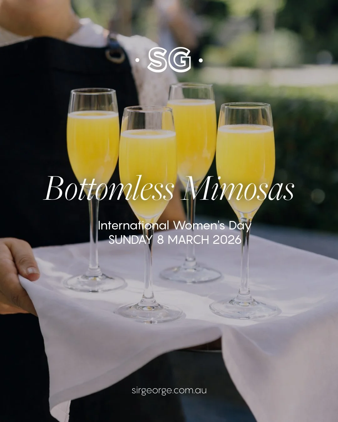 Celebrate International Women&rsquo;s Day with us in the garden 🌸🥂⁠
⁠
Gather mum, grandma, bestie or someone who brightens your world &mdash; for a long lunch or dinner, plus $49 bottomless mimosas with your meal 🥂⁠
⁠
Sunday 8 March 2026.