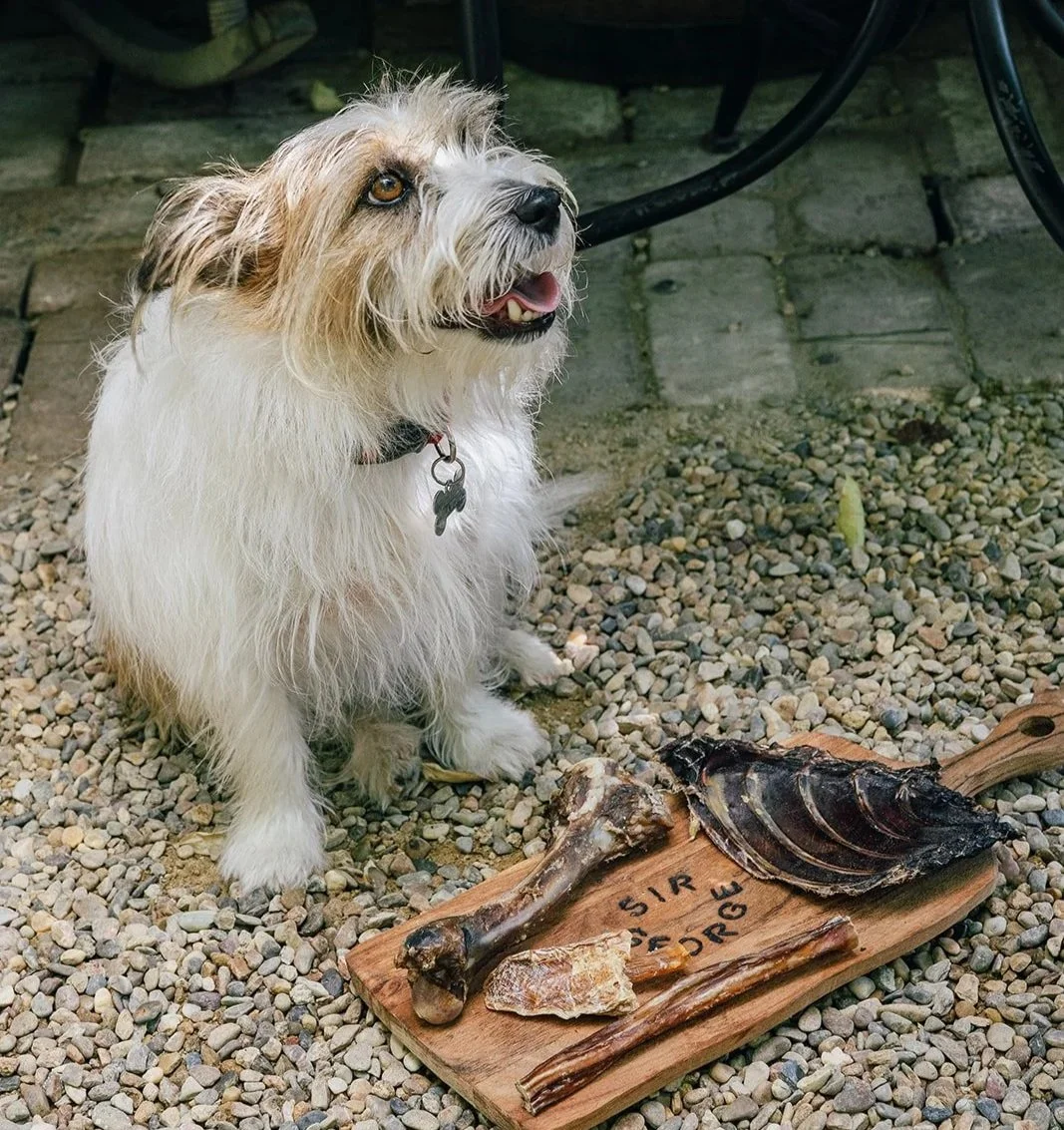 A La Bark Dog Menu