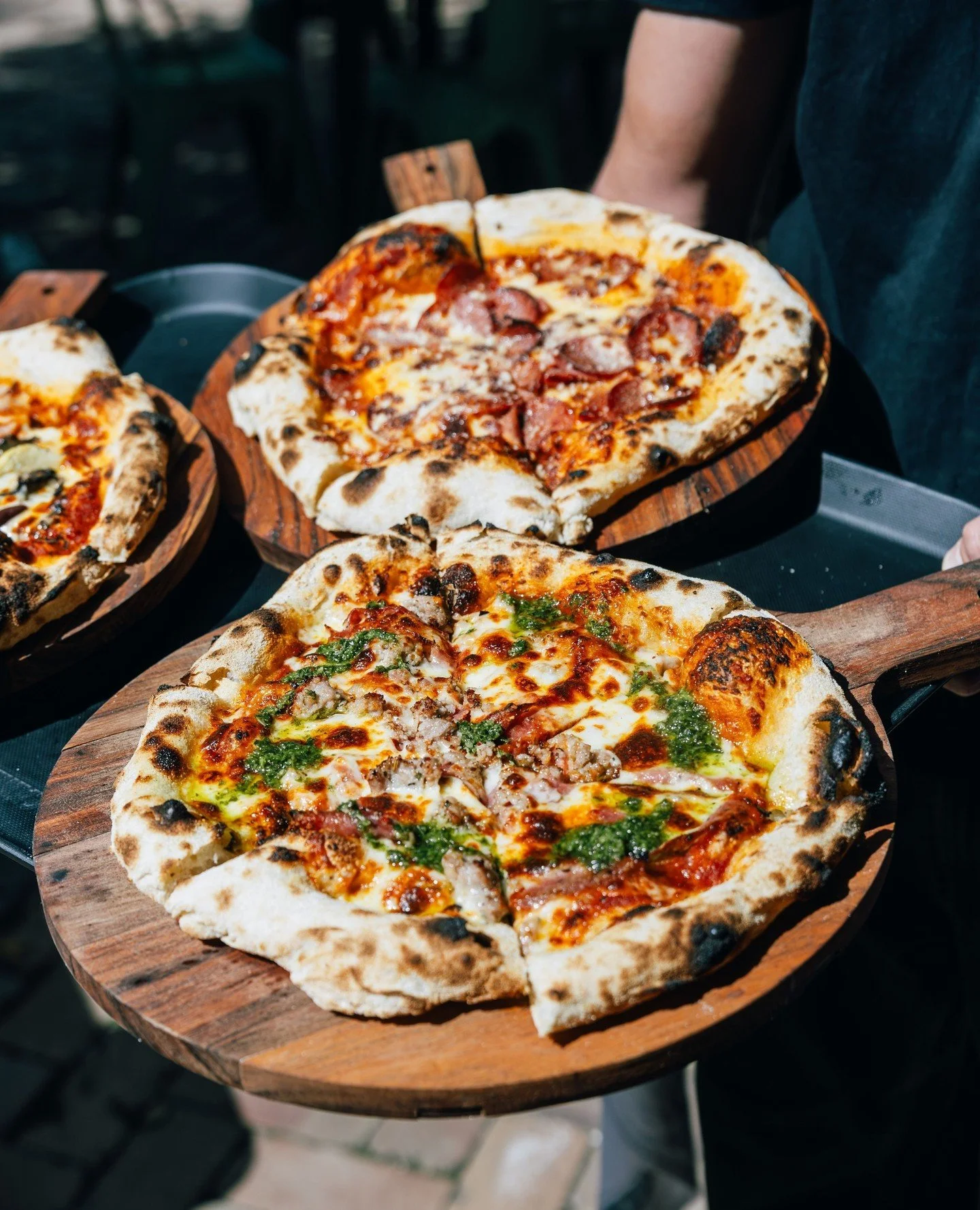 Weekend agenda: pizza &amp; wine! 🍷🍕 Takeaway available, order online for pick-up.⁠
⁠
**Please note our pizzas are currently served in takeaway boxes while we're operating from a temporary kitchen. Seating available for dining in!