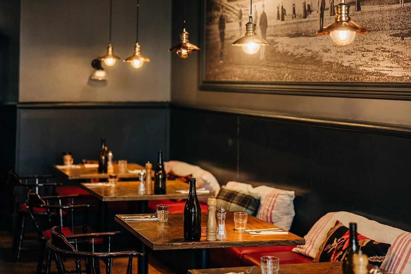 The Ladies Lounge becomes one of the cosiest corners of The Sir George in winter. With the fire roaring, low lighting, and its moody charm tucked beside the main bar, it&rsquo;s the kind of place you can really settle into. ✨🔥⁠
⁠
#TheSirGeorge⁠
⁠