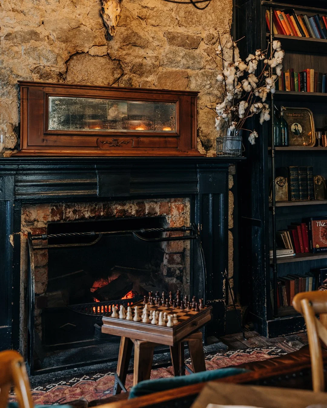 When the weather's a little wild, pull up a seat by the fire and let the afternoon unfold. 🔥⛈️⁠
⁠
⁠
⁠
⁠
#RuralNSW #CountryNSW #Jugiong #Countryside #CountryPub #WinterWeekend #VisitNSW