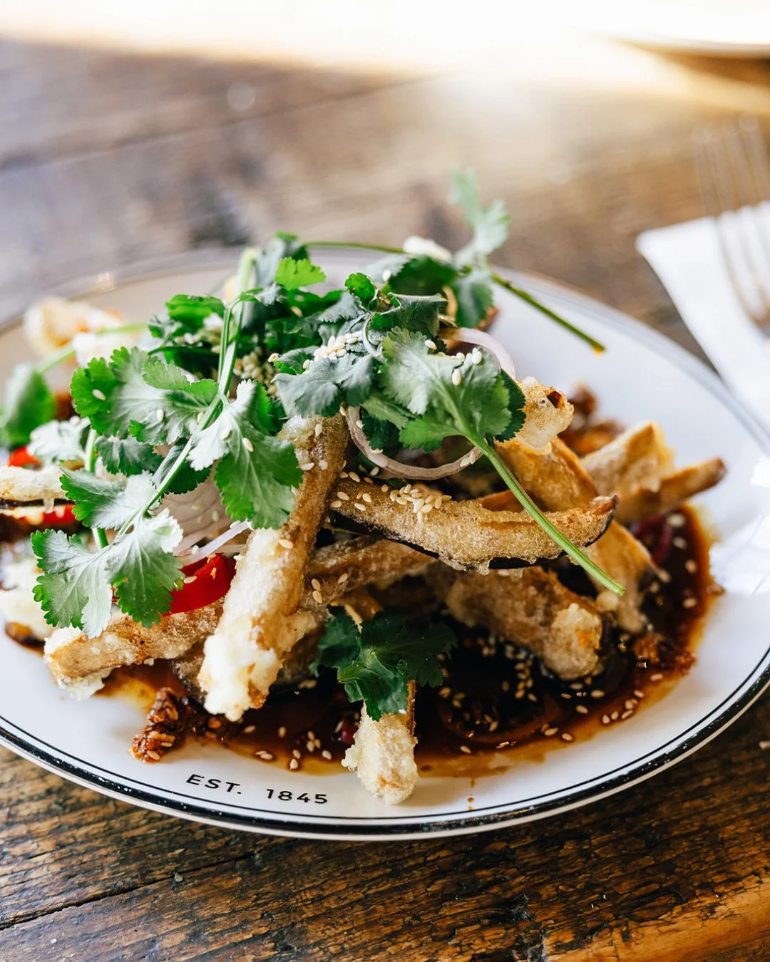&ldquo;Shall we just get a few starters to share?&rdquo;⁠
⁠
Because choosing just one is too hard. Here&rsquo;s the line-up:⁠
⁠
Crispy Eggplant Sticks⁠
Burrata Cheese�Prawn Toast Sando�Calamari Fritto�Sourdough⁠
Spicy Chicken Bites⁠
⁠
⁠
⁠
⁠
#RuralNSW