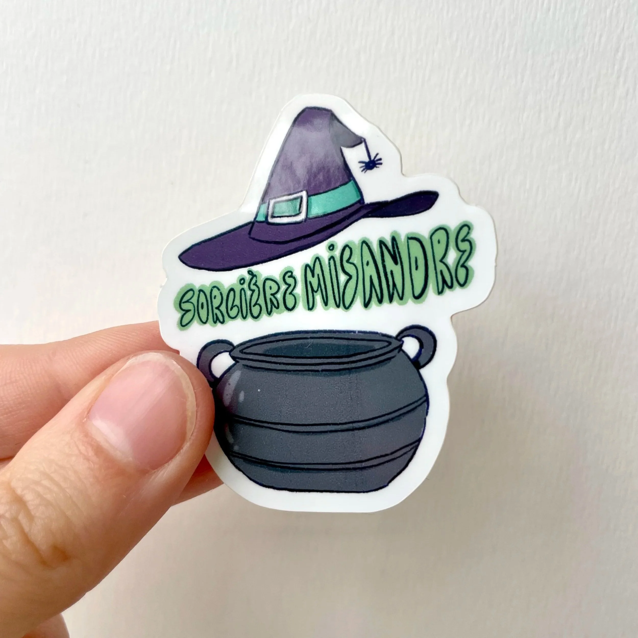 Sorcière misandre - Sticker