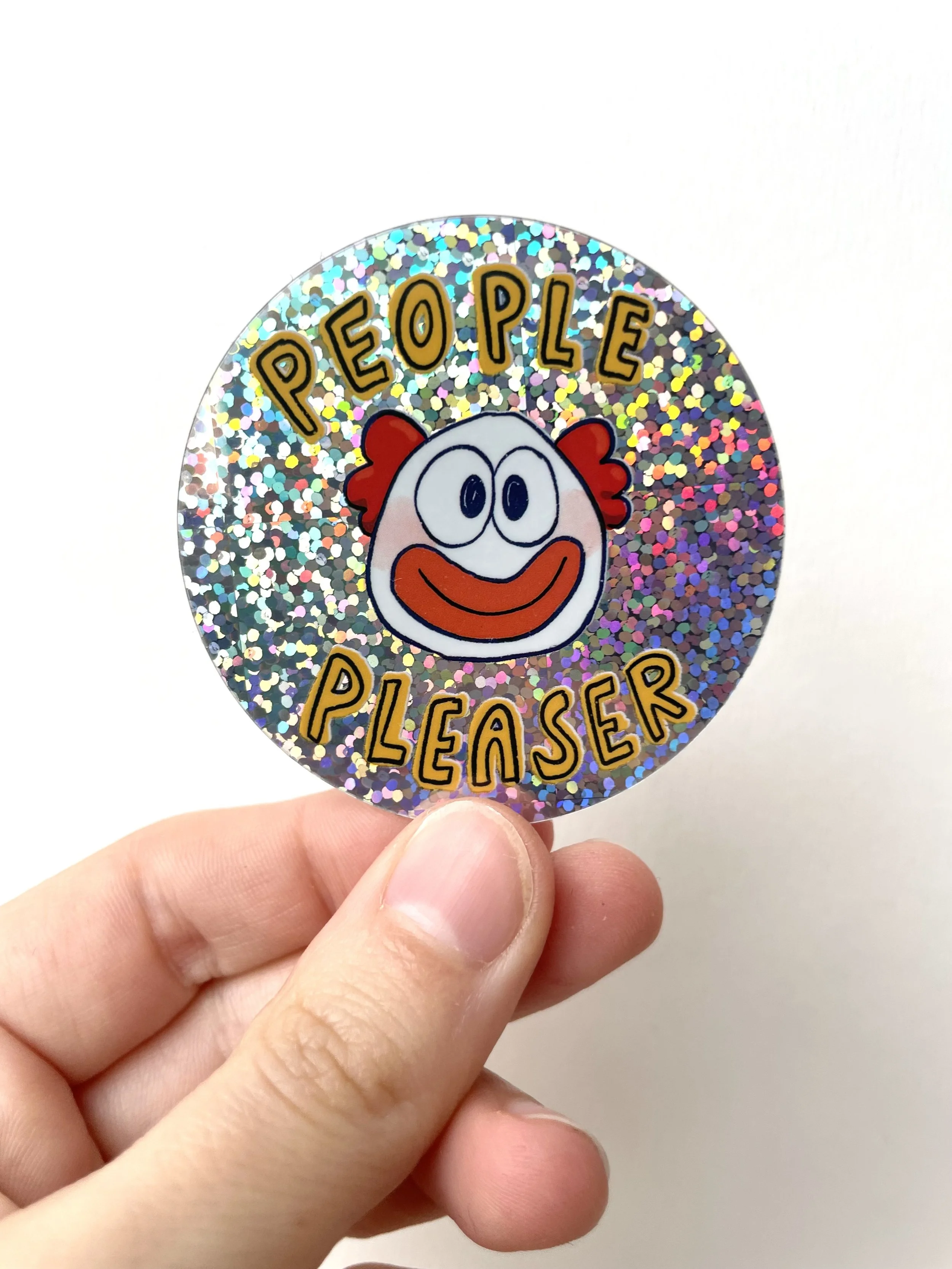 People pleaser - Sticker pailleté