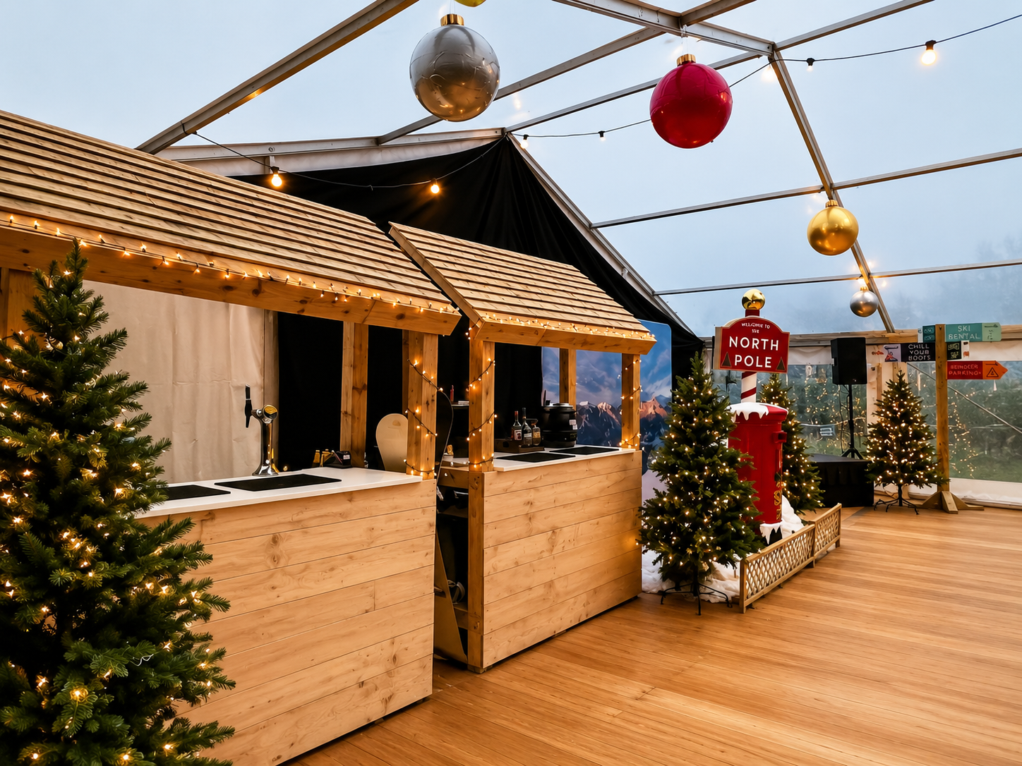 Alpine Lodge Christmas Bar